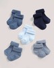 Five Pack of Blue Socks image number 2