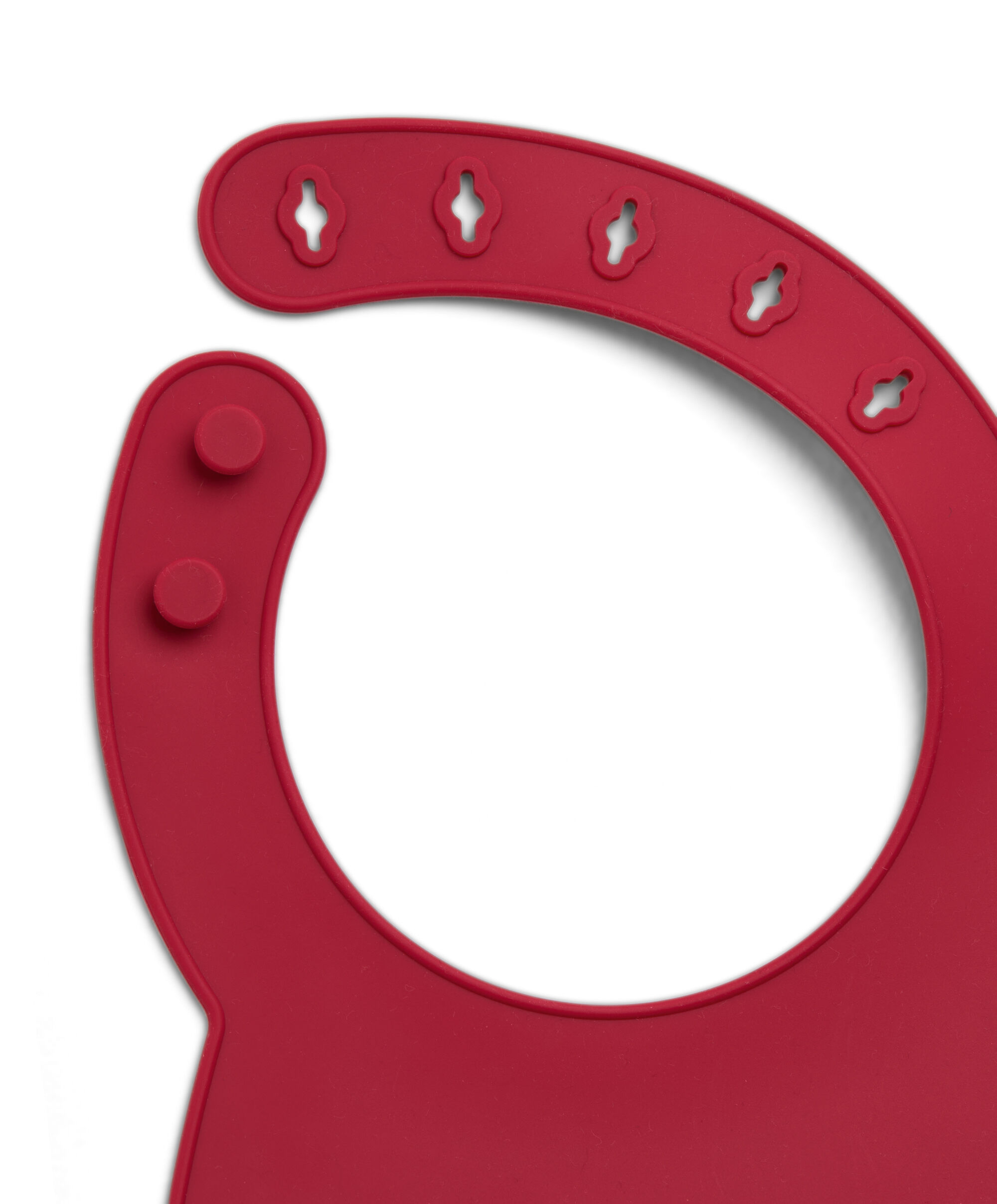 طقم مريلات سيليكون بإصدار للكريسماس، قطعتين بنقشة سانتا والأصدقاء image number 4