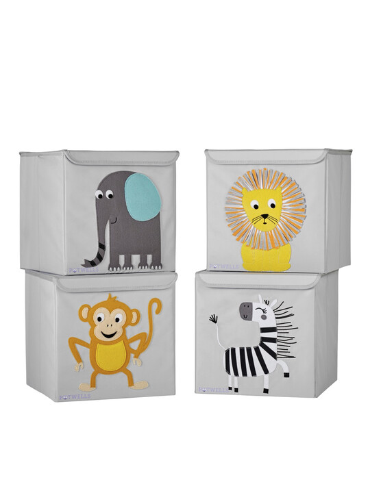 صندوق تخزين للأطفال من بوتويلز - تصميم زيبرا image number 3