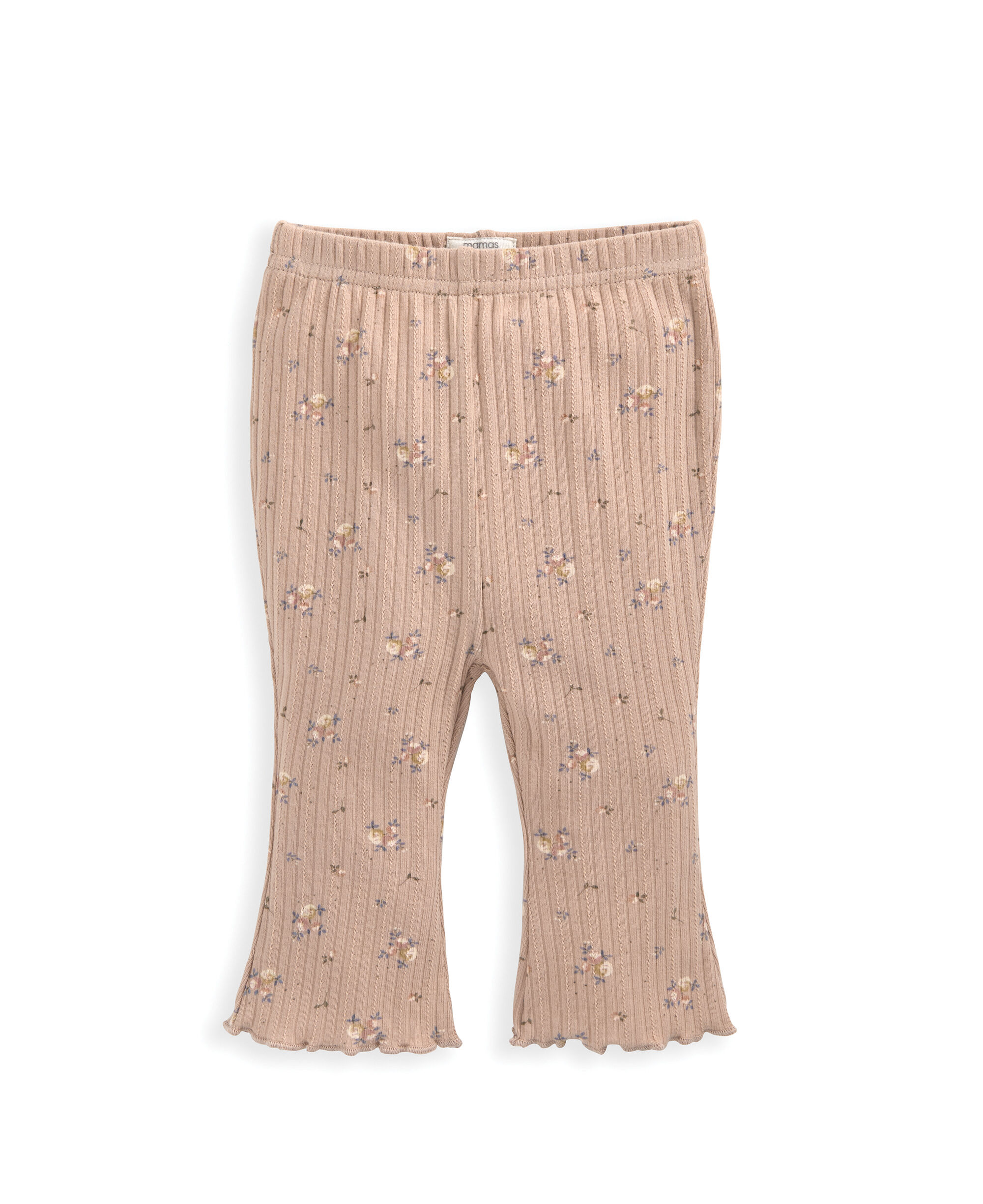 طقم لباس قطعة واحدة ولغينغز بنقشة زهور image number 3