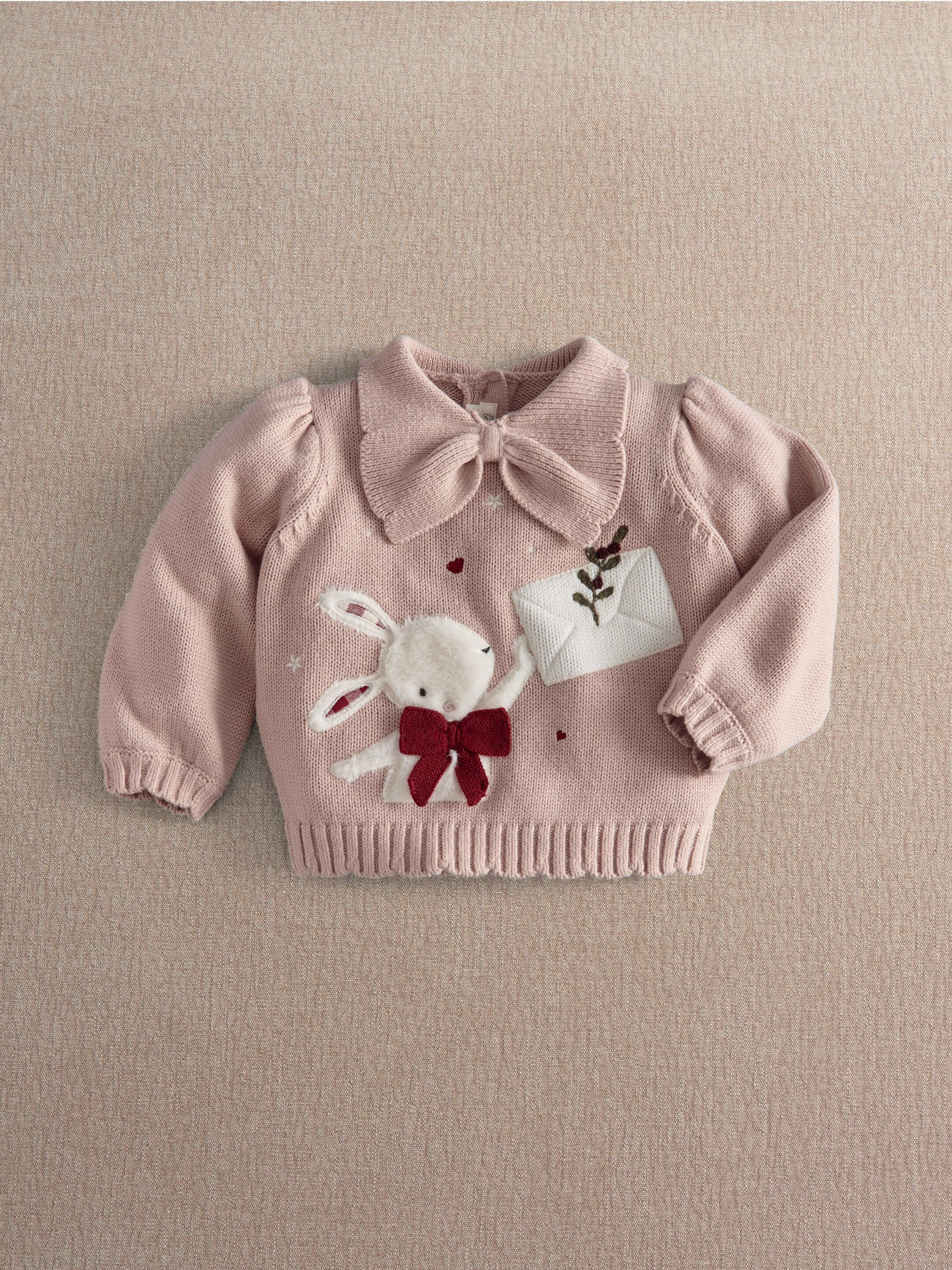 Knitted Bunny Jumper