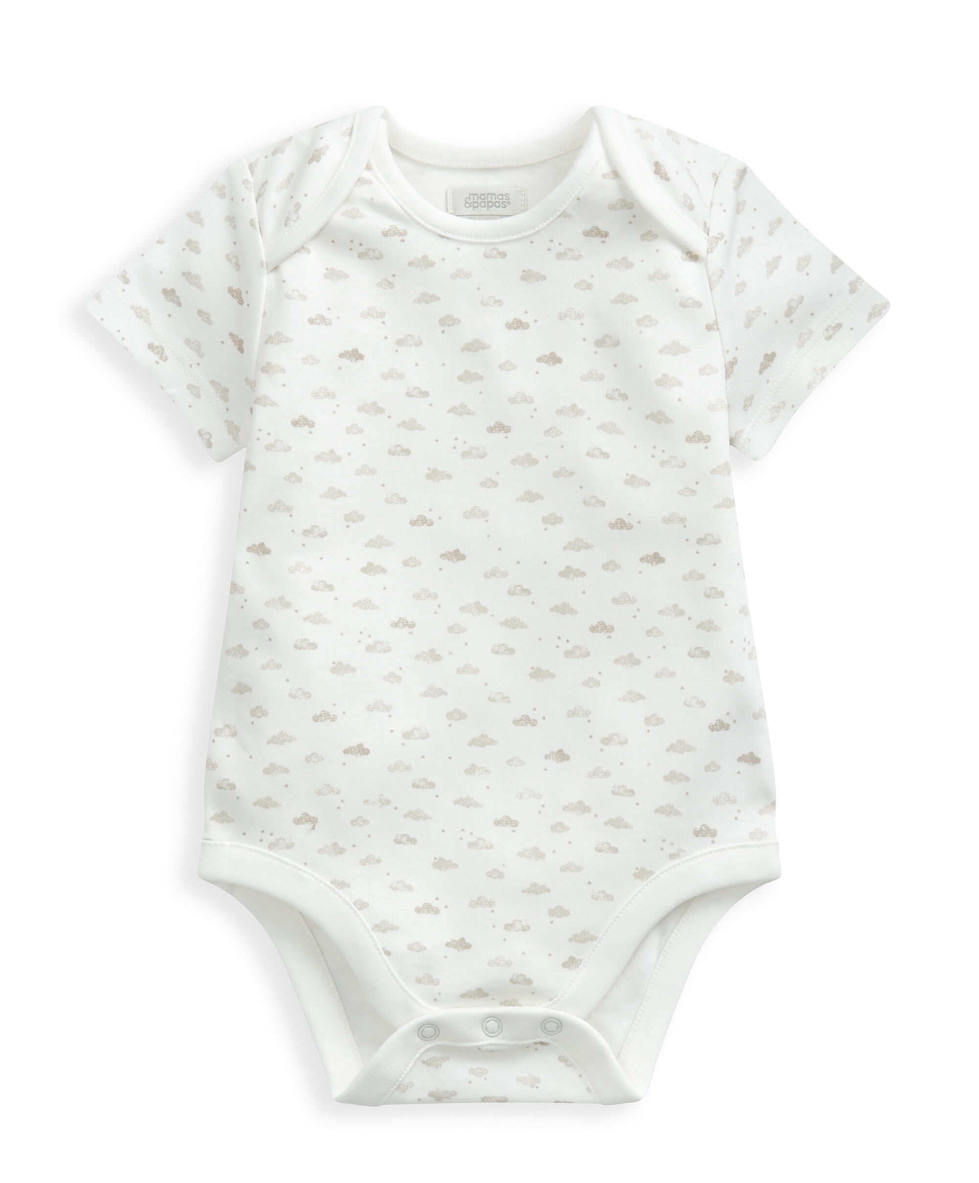 طقم ملابس حديثي الولادة بنقشة لقلق - 5 قطع image number 4