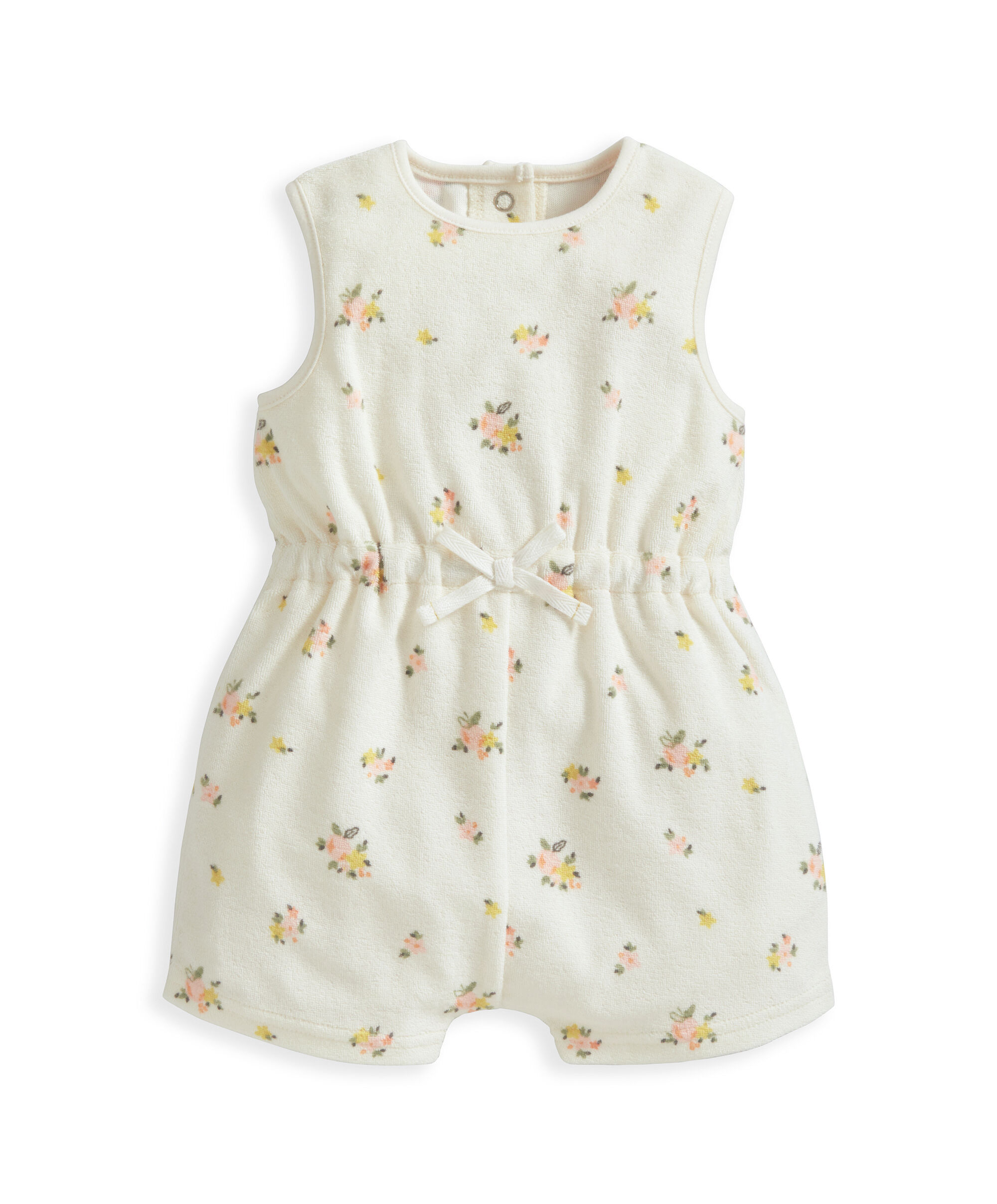 طقم قبعة ورومبر بنقشة فاكهة من قماش فائق الامتصاص - قطعتان image number 2