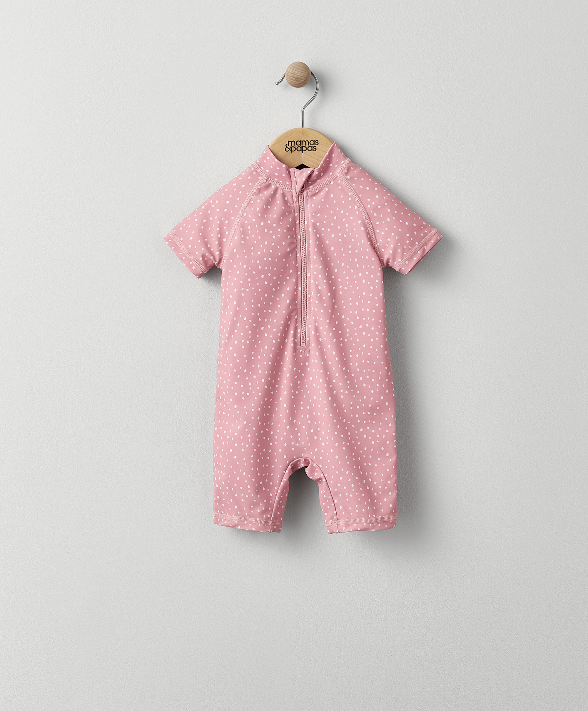 بدلة سباحة بنقشة نقاط image number 4