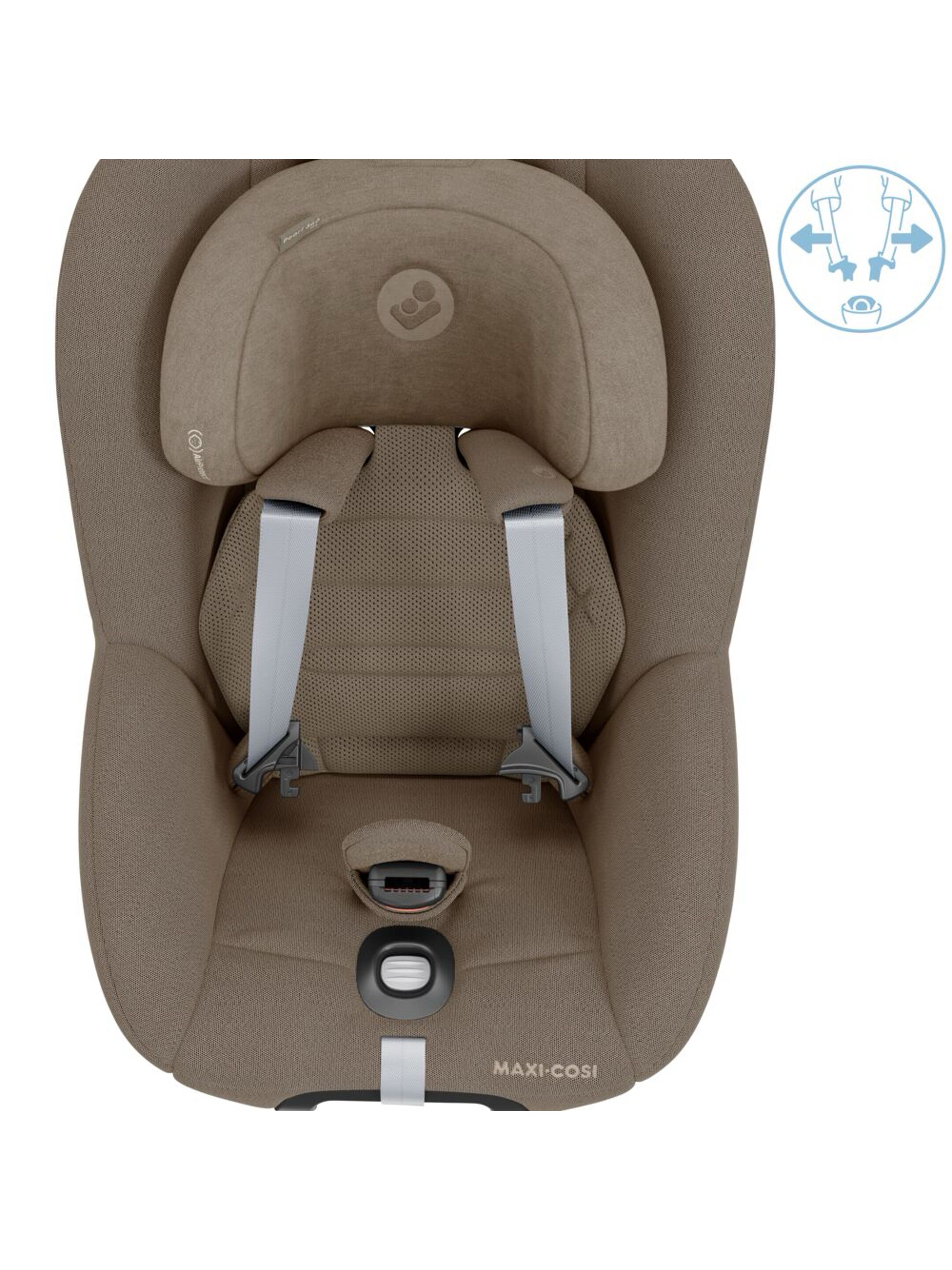 Maxi-Cosi Pearl 360 Pro Toddler Car Seat - Authentic Truffle image number 5