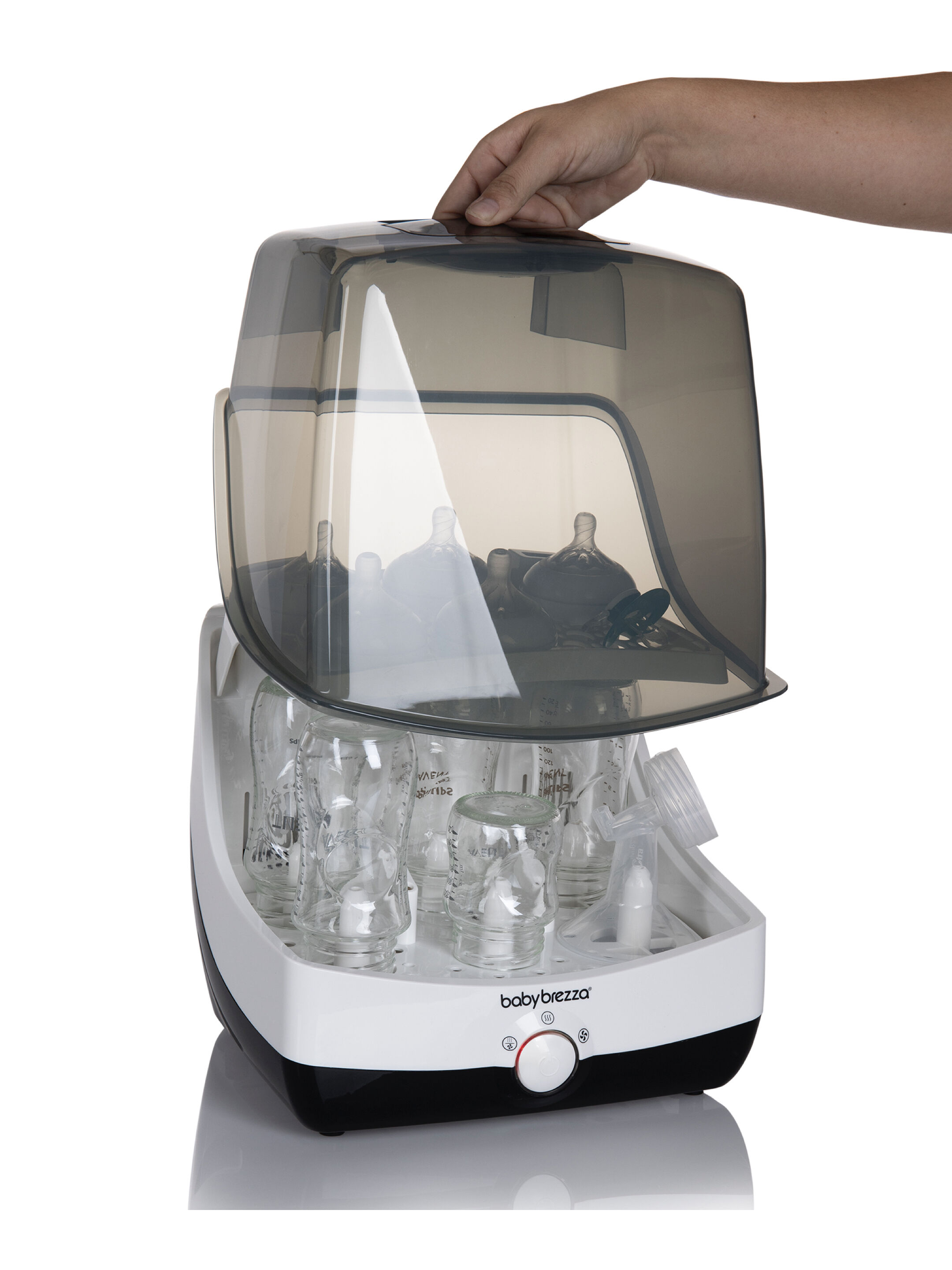 جهاز تعقيم وتجفيف زجاجات الرضاعة سوبر فاست من بيبي بريزا image number 2