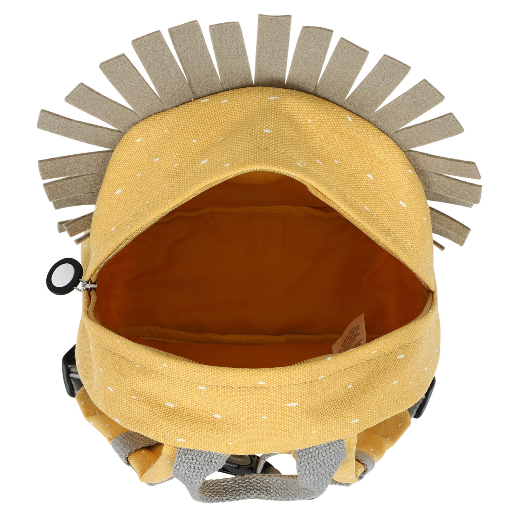 حقيبة ظهر تريكسي مستر ليون صغيرة باللون الأصفر image number 4