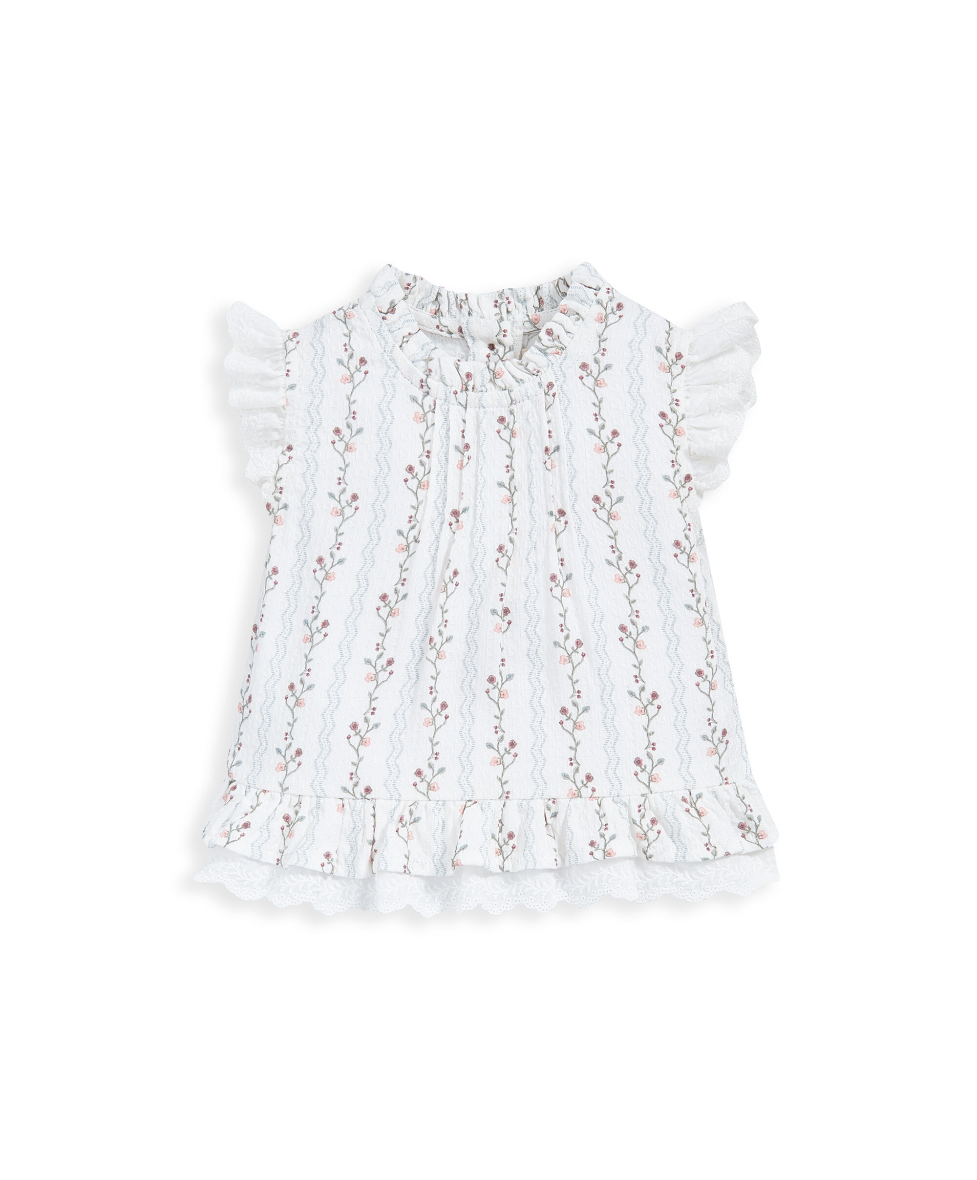 طقم بلوزة وسروال تحتي - قطعتان image number 3