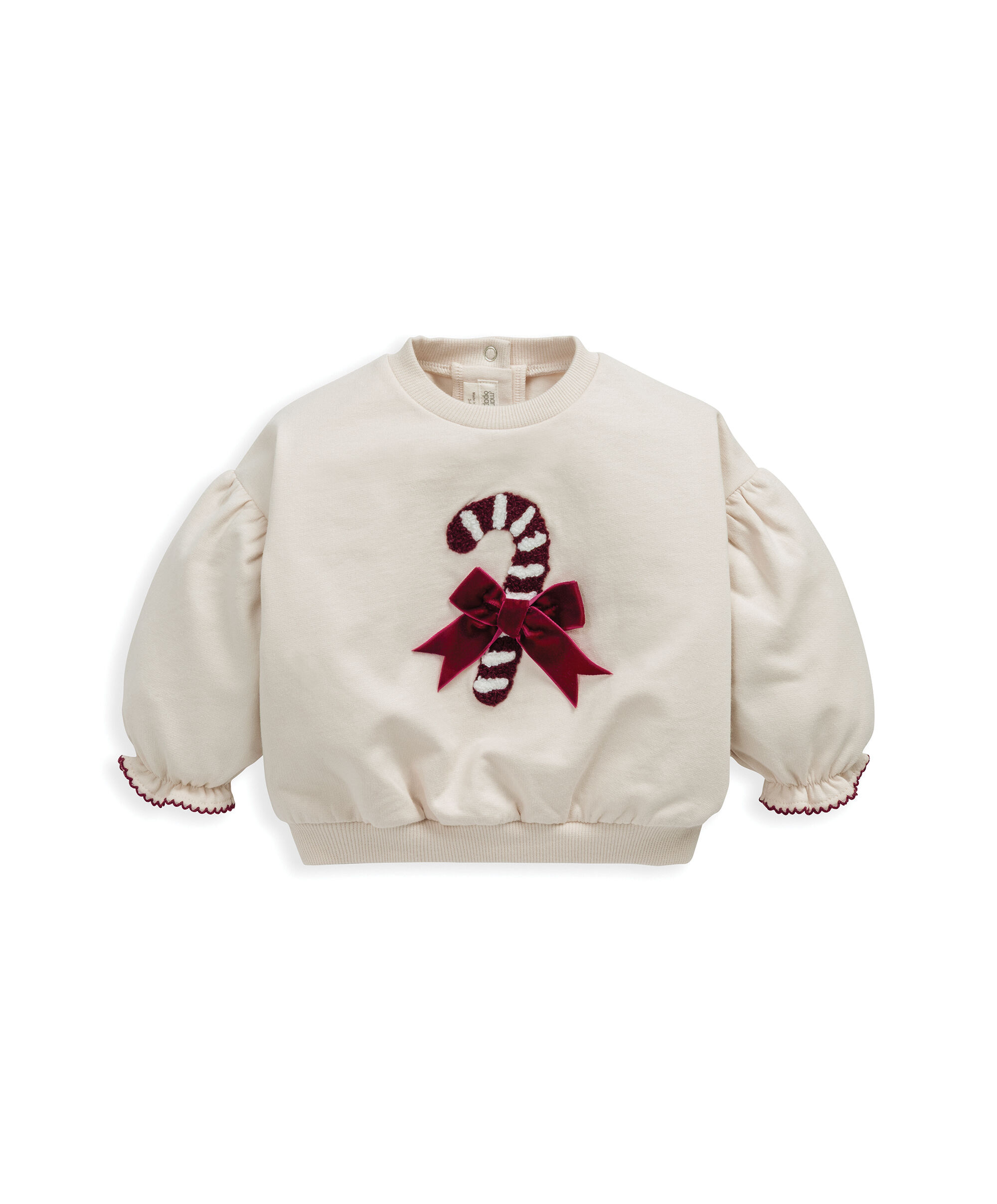 كنزة بنقشة حلوى بإصدار للكريسماس image number 4