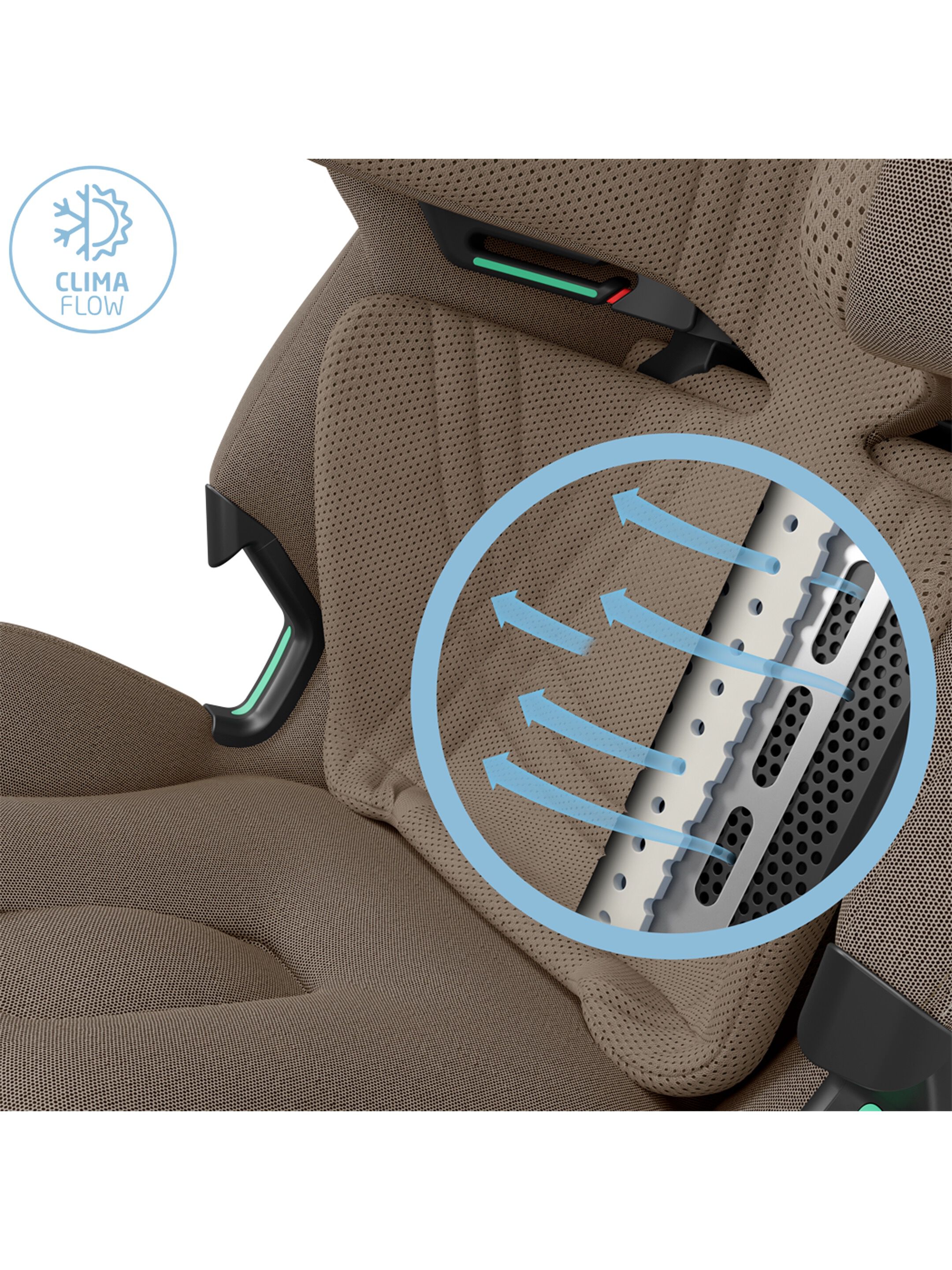 Maxi-Cosi Emerald 360 Pro All-in-One Car Seat - Authentic Truffle image number 9