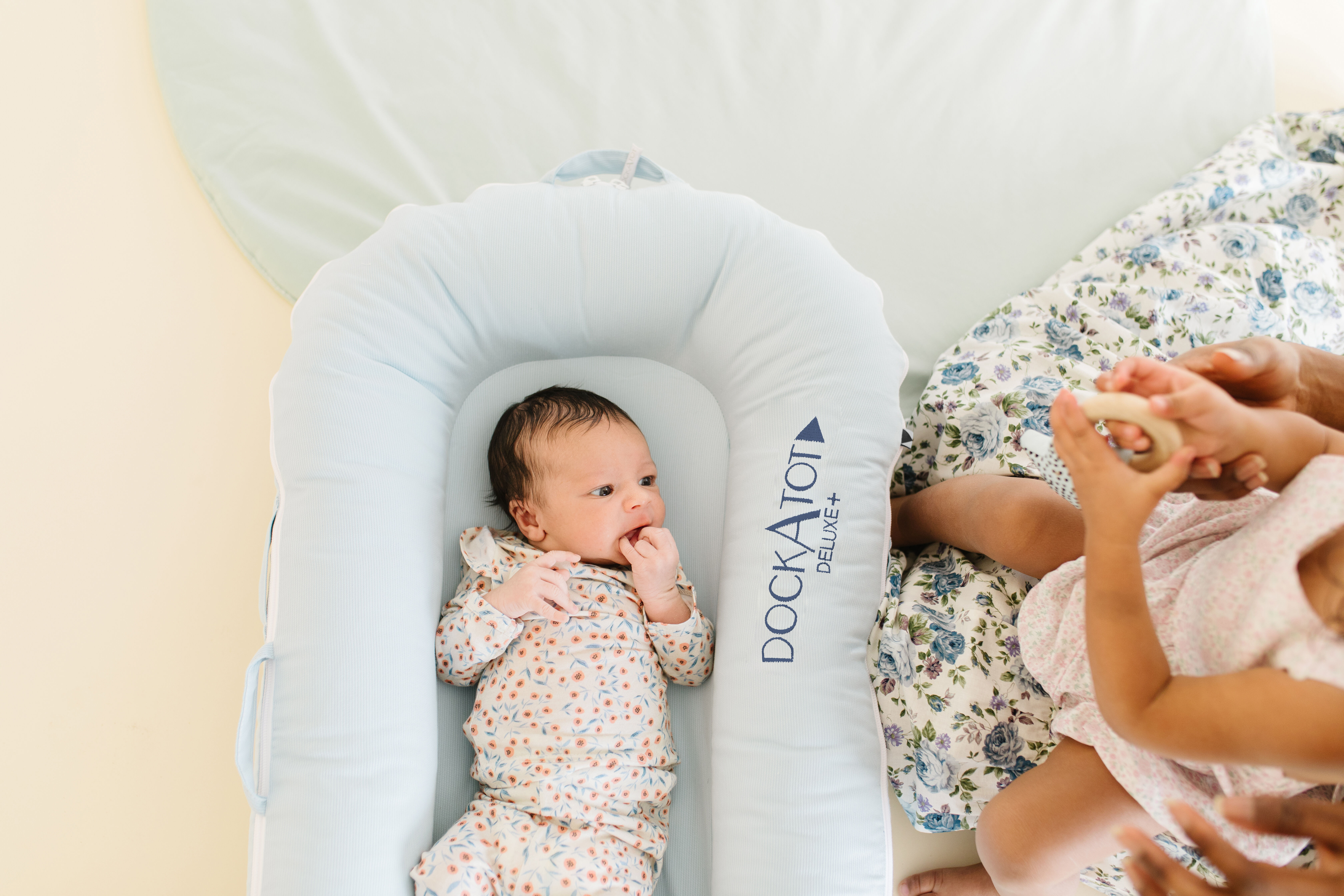 مهد ديلوكس+ لحديثي الولادة من دوك ايه توت - سيليستال بلو image number 4