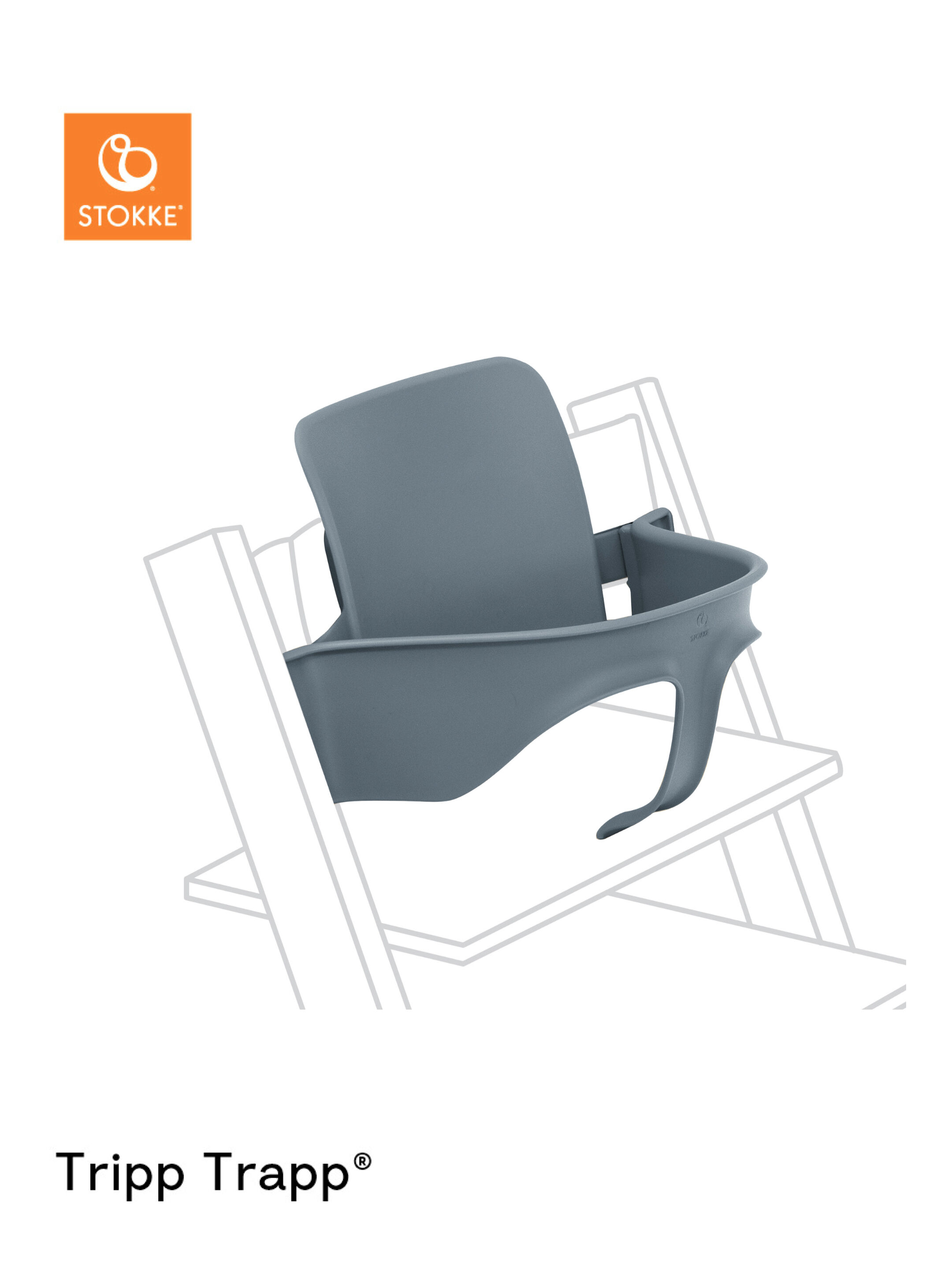 مجموعة الرضع تريب تراب 2 من ستوك - أزرق