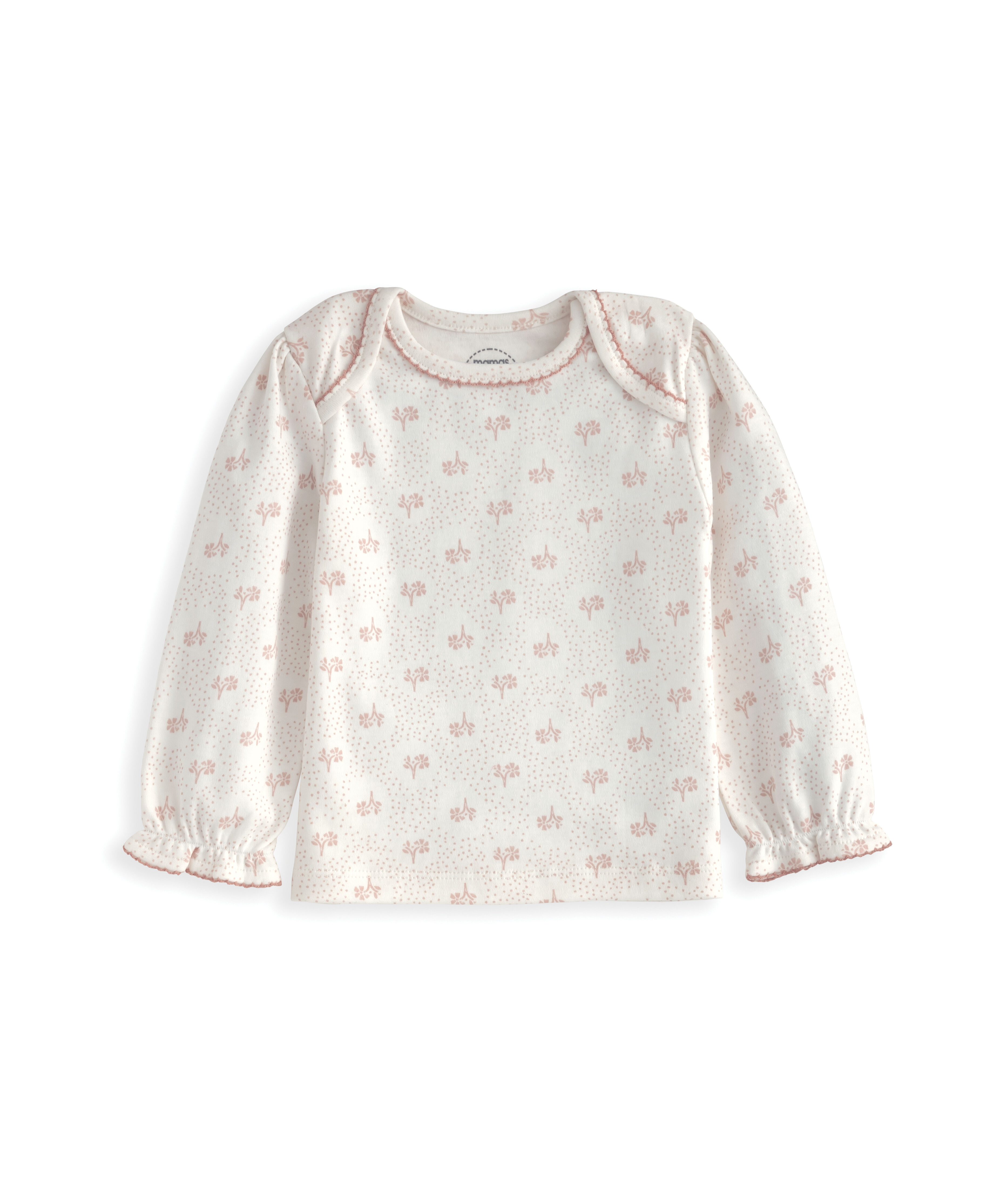 بيجاما بنقشة زهور image number 3