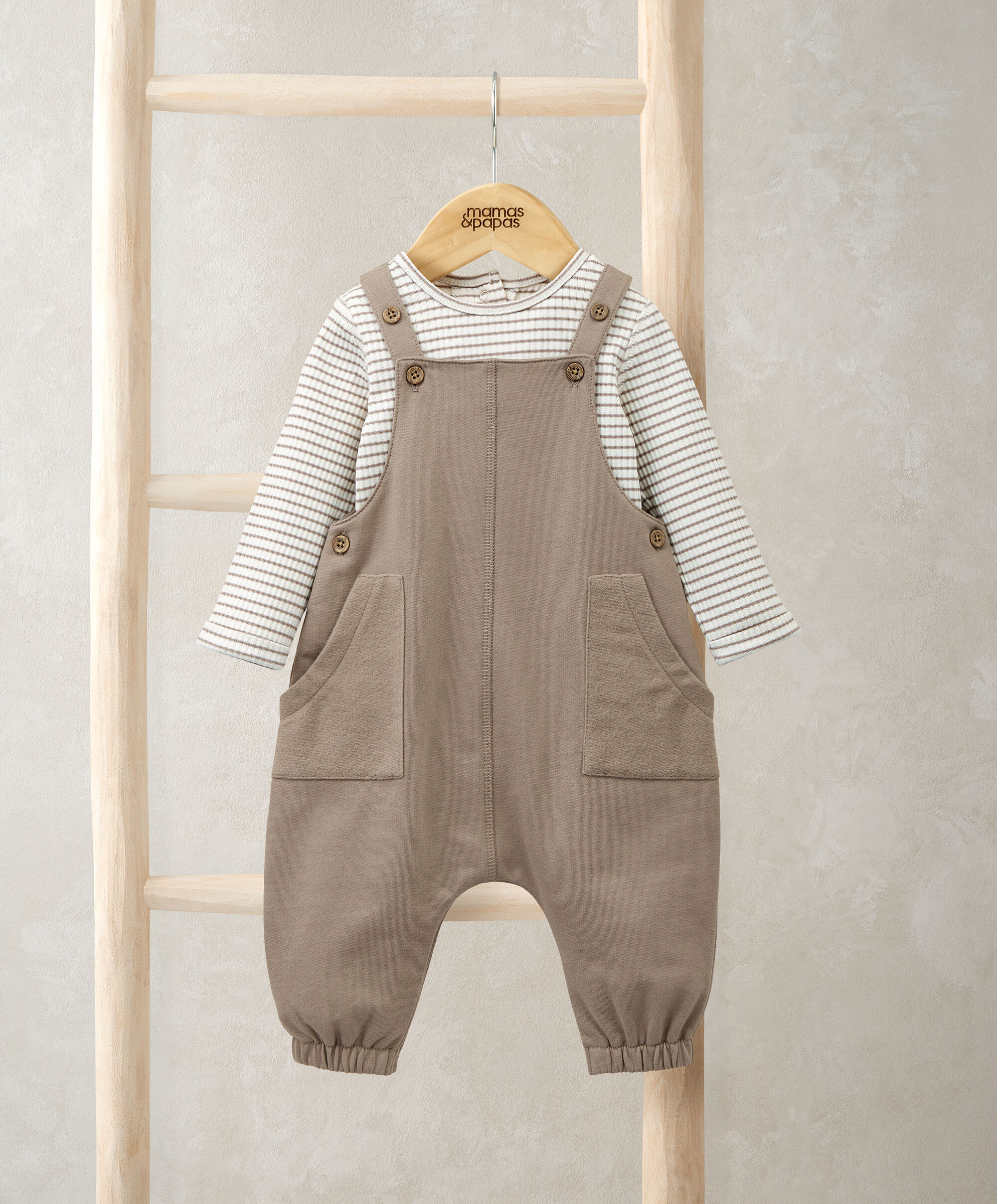 طقم دنغري وبودي سوت، قطعتين image number 1