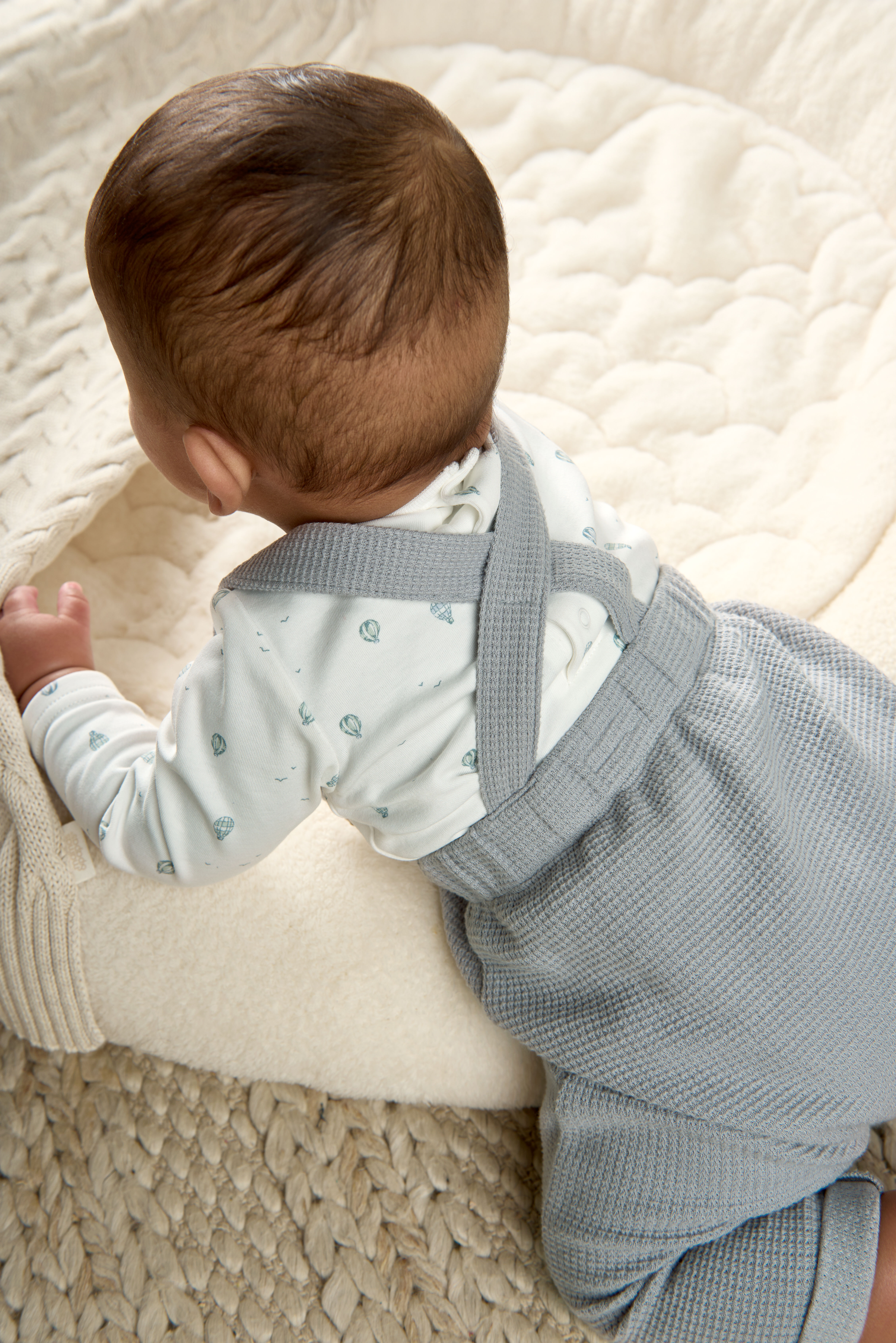 طقم دنغري بلون أزرق - قطعتان image number 5