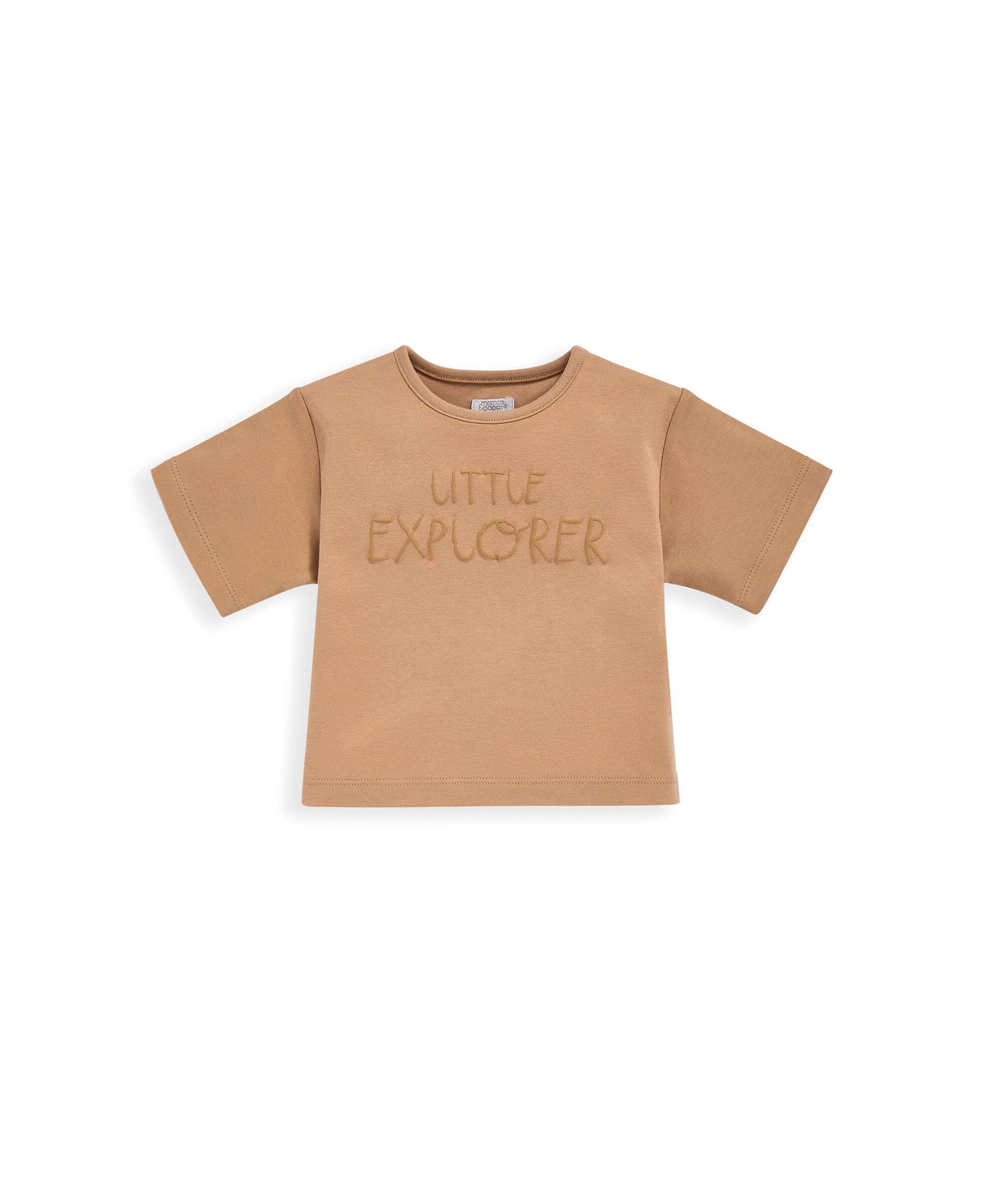 تي شيرت بطبعة عبارة image number 2