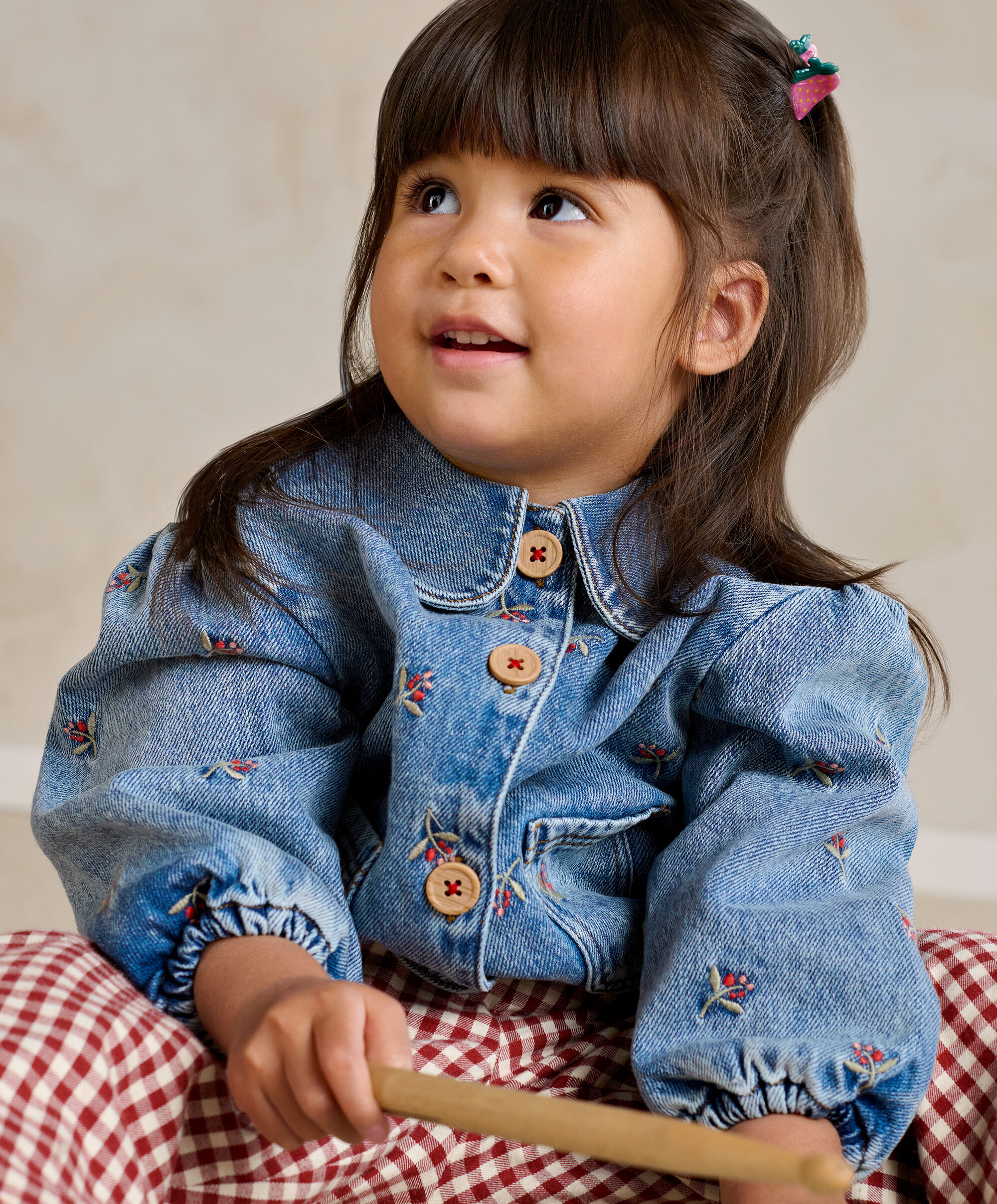 Embroidered Denim Jacket