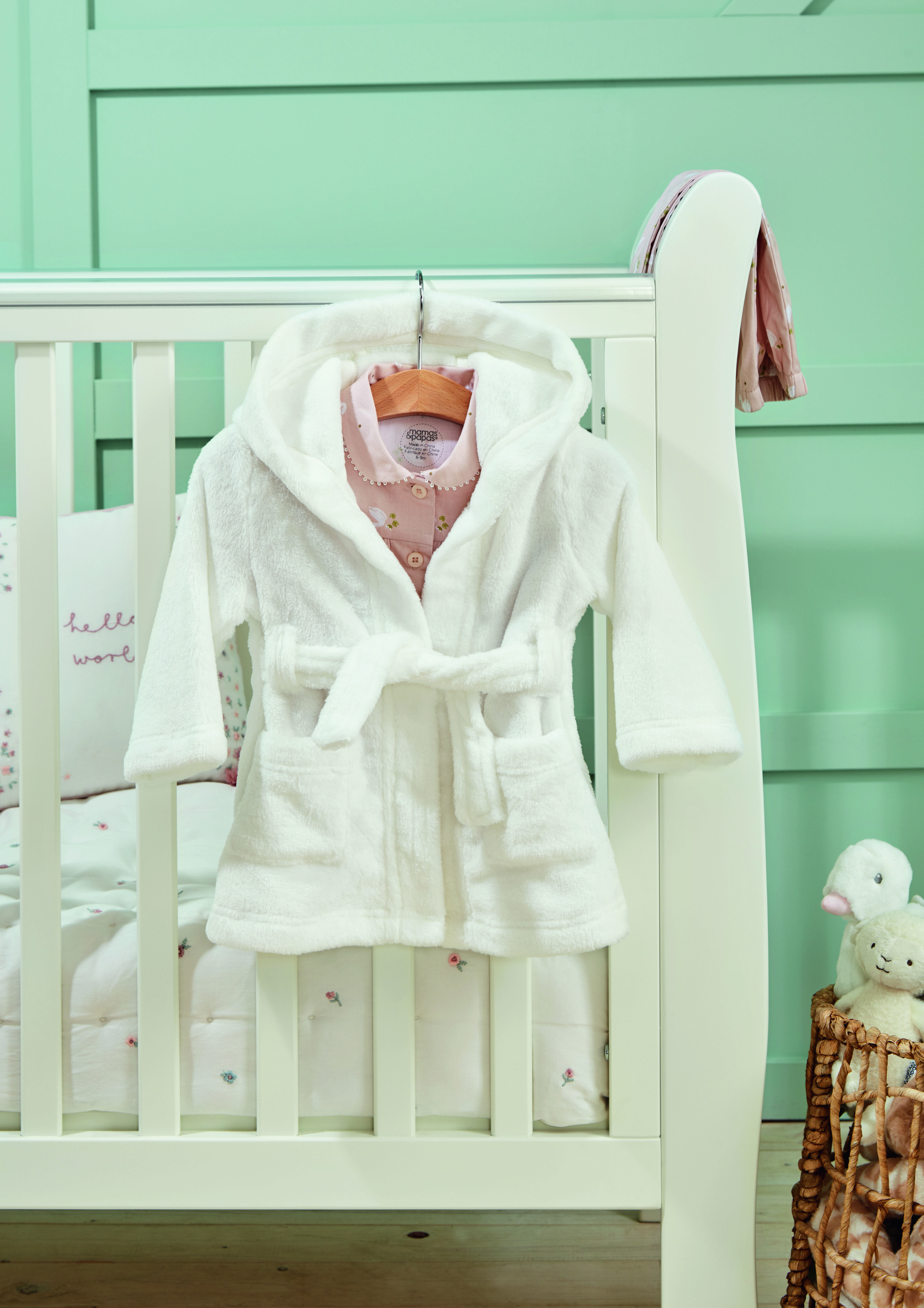 روب استحمام - أبيض image number 1