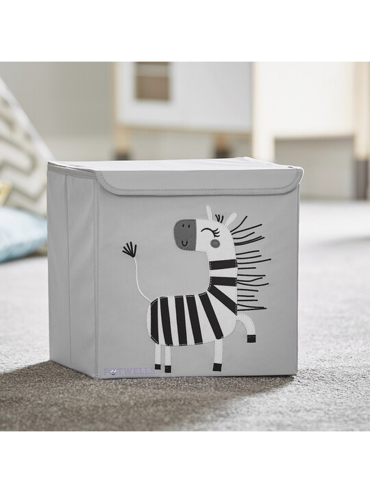 صندوق تخزين للأطفال من بوتويلز - تصميم زيبرا image number 4