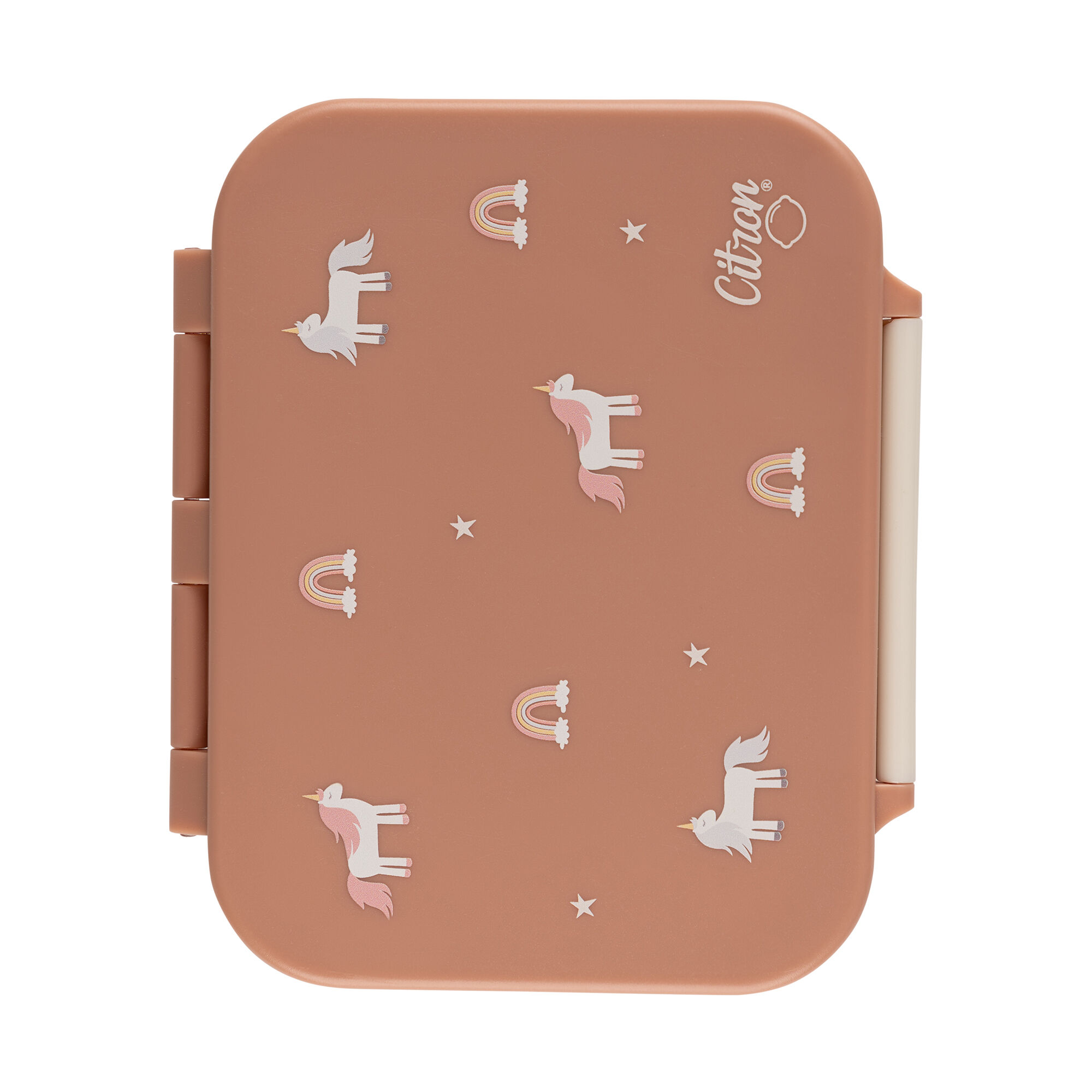 صندوق تريتان للوجبات الخفيفة من سيترون - نقشة يونيكورن image number 2