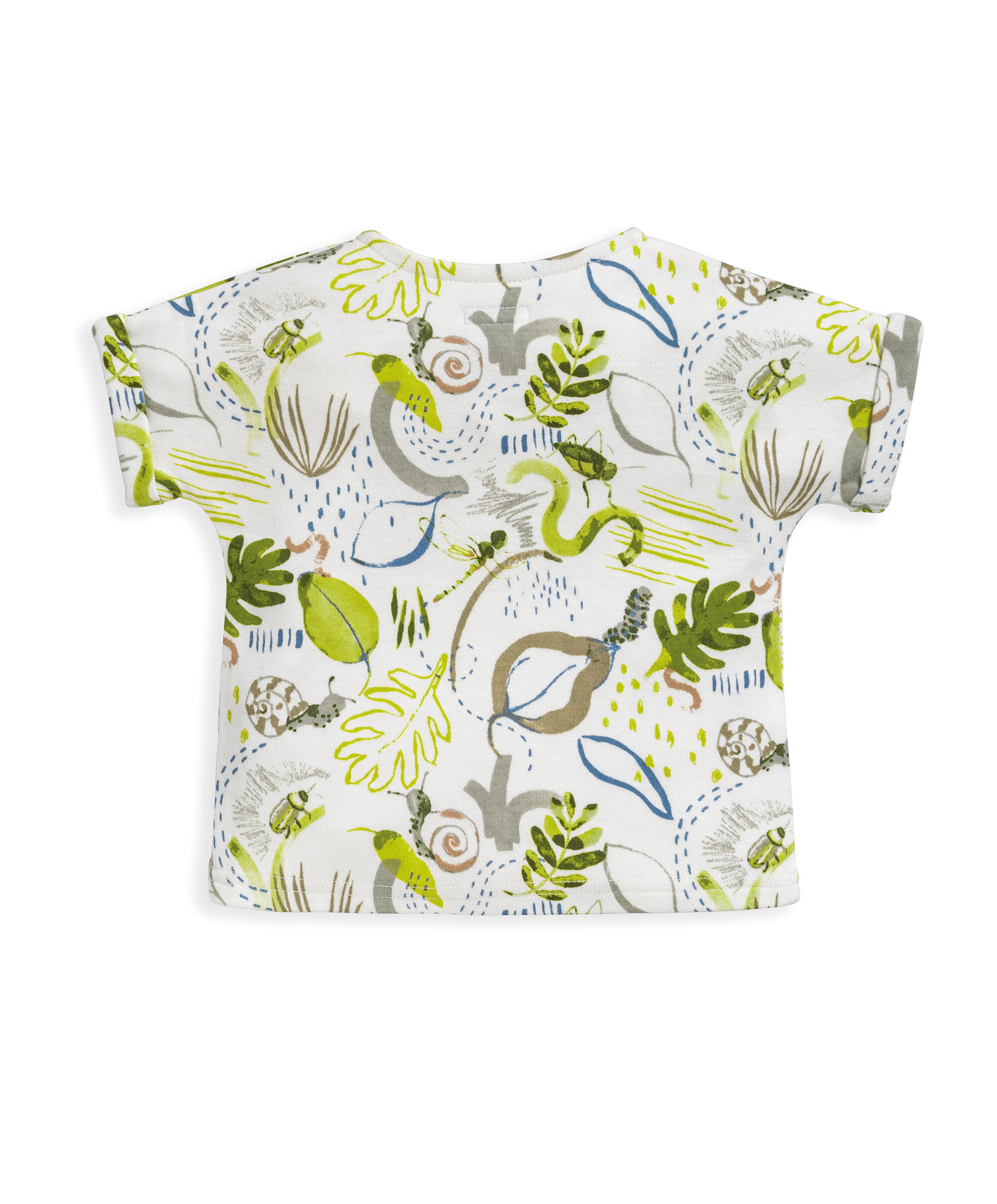 تي شيرت بطبعة جلزون image number 3