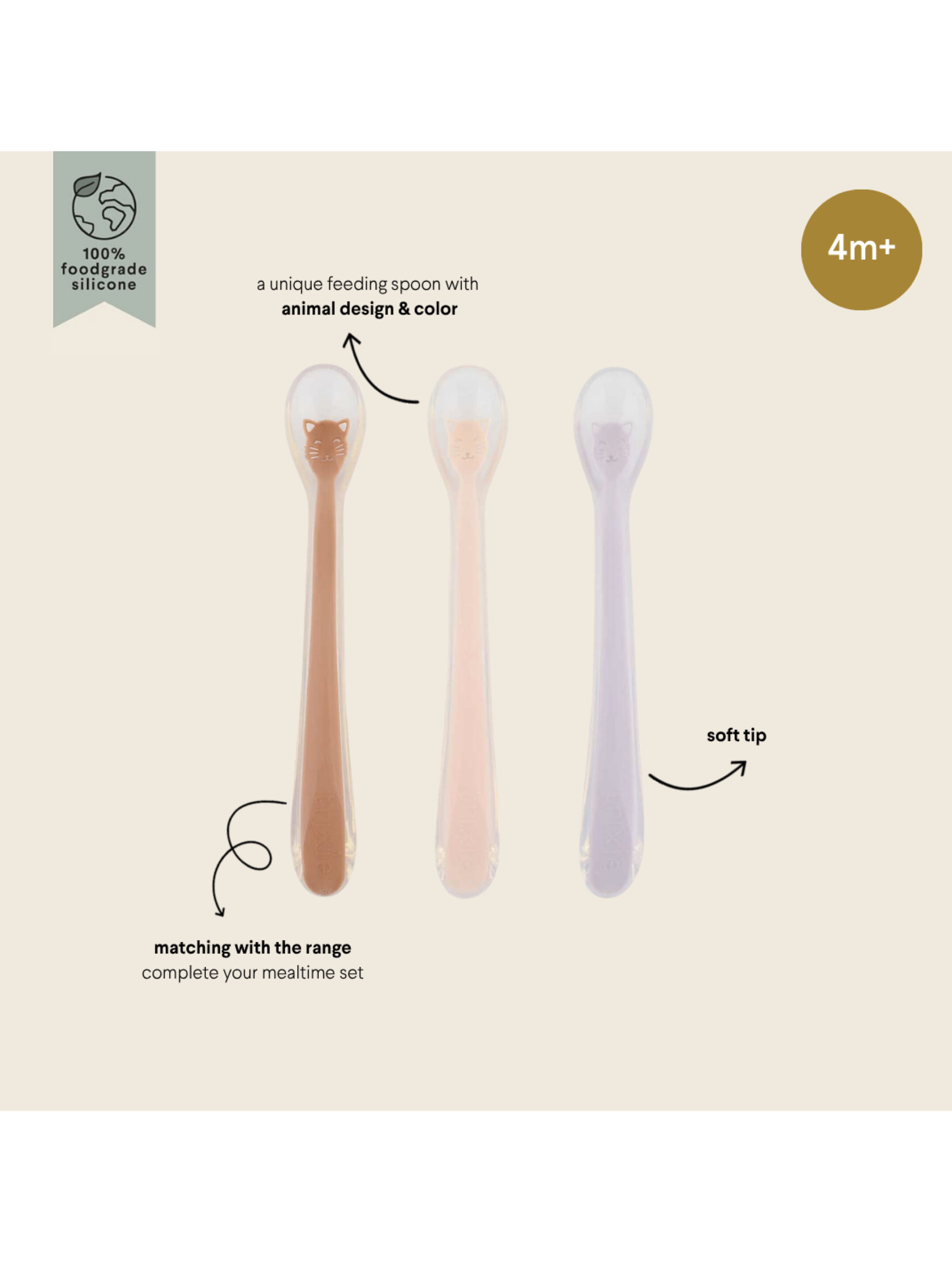 Trixie Feeding Spoon - Pack of 3 - Mrs. Cat