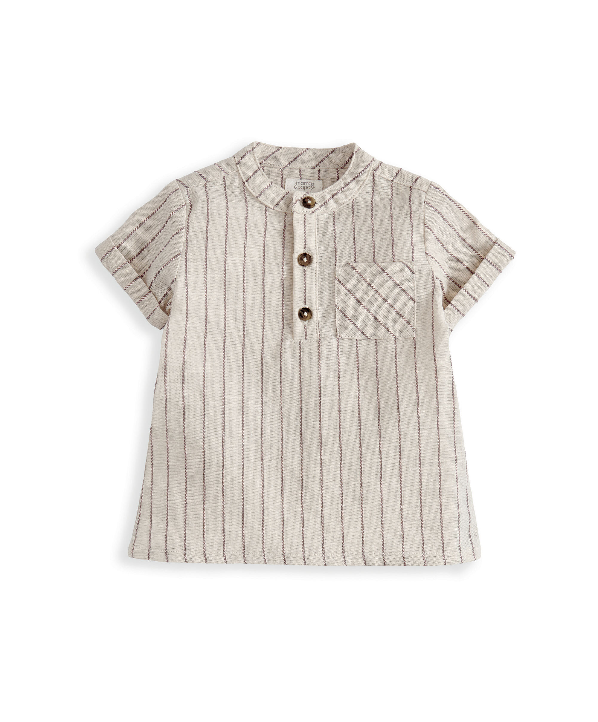 طقم قميص وشورت راست، قطعتين image number 3