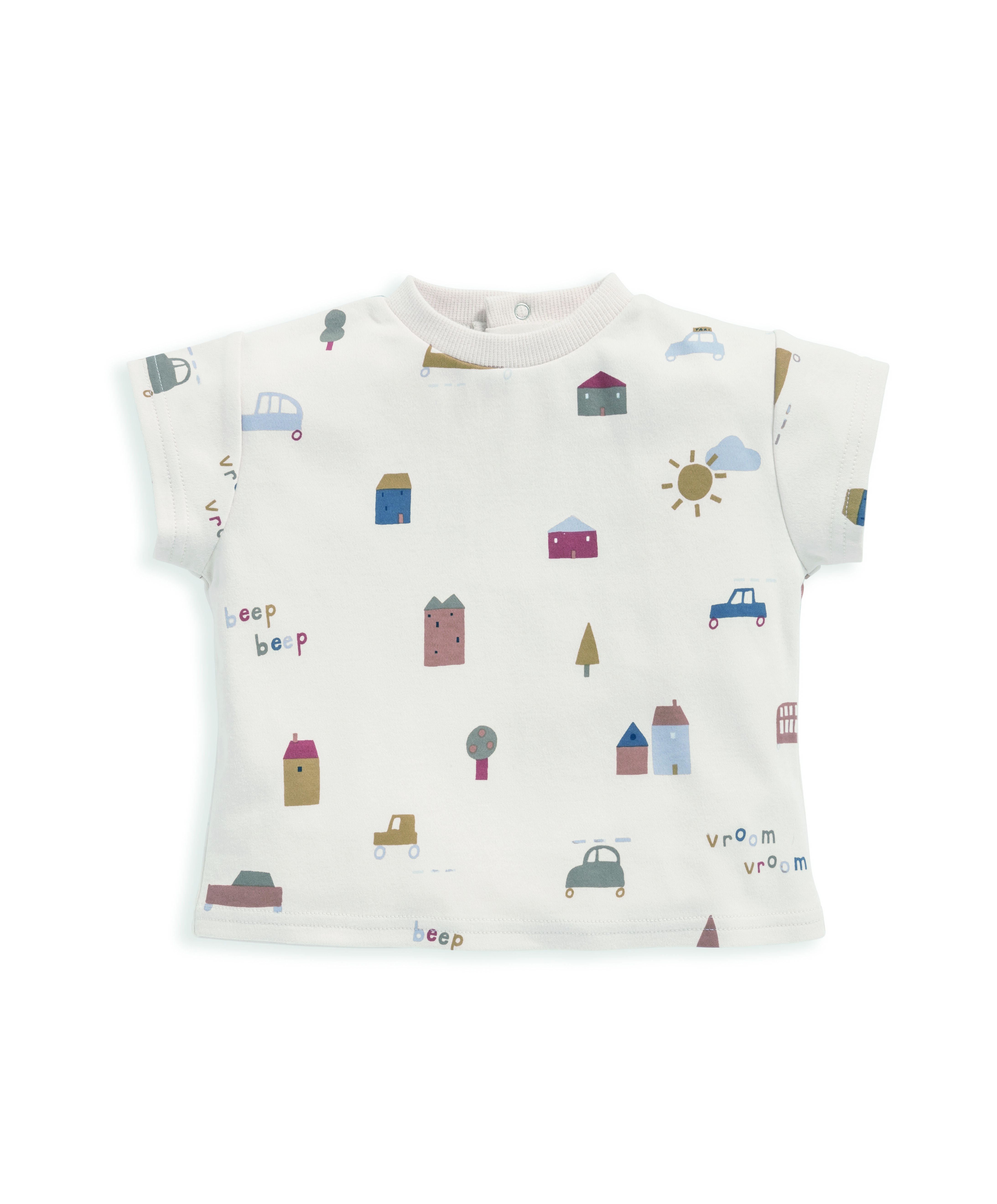 تي شيرت بنقشة بالكامل image number 2