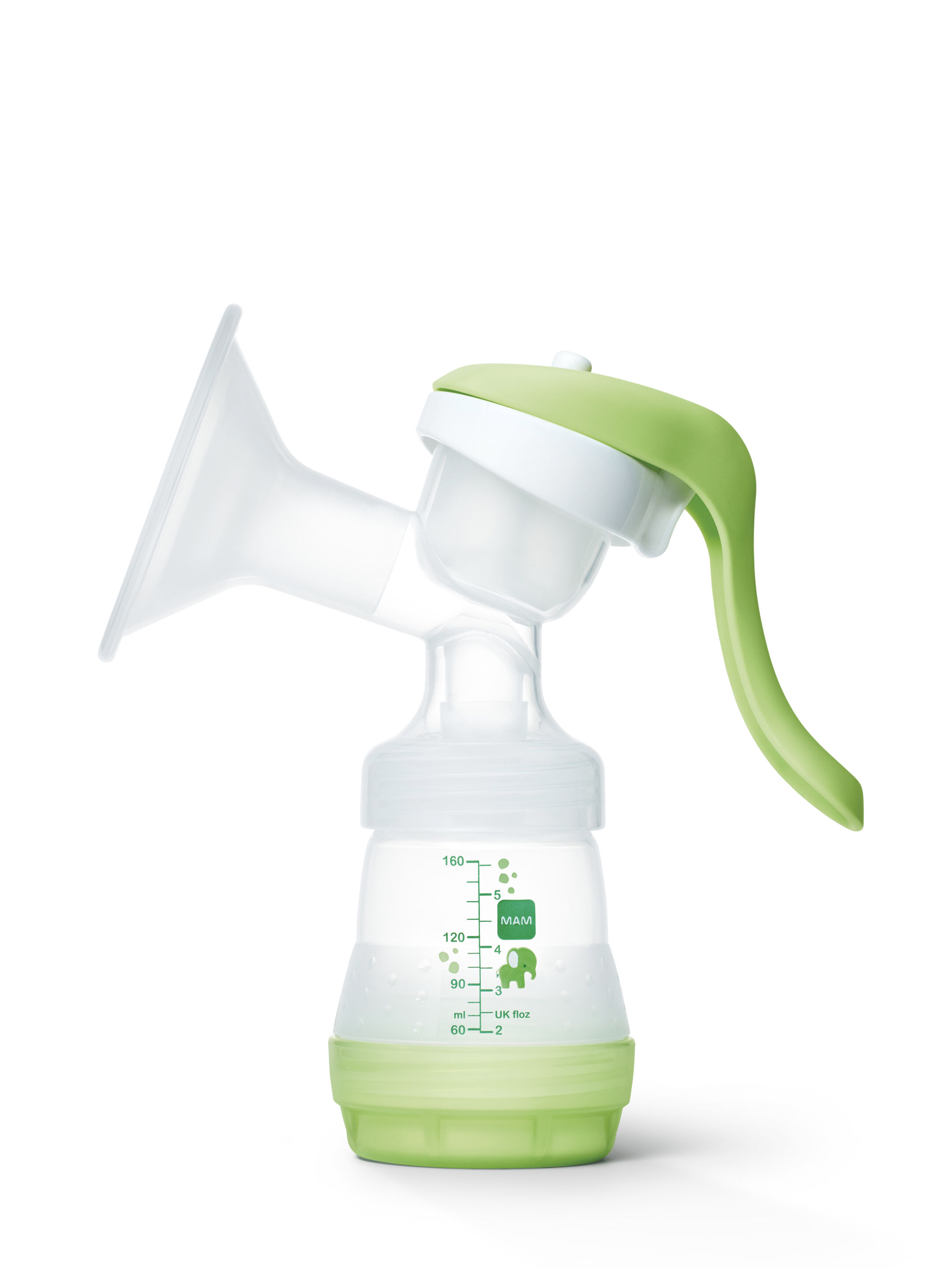 مضخة حليب يدوية مام بيبي من عمر 0 ​​أشهر فما فوق | أخضر - عبوة من قطعة واحدة