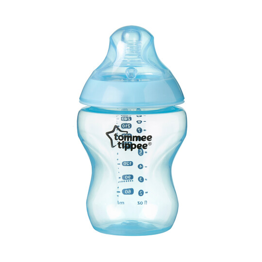 زجاجة رضاعة كلوزر تو نيتشر من تومي تيببي، 260 ملل × 3 - أزرق image number 4