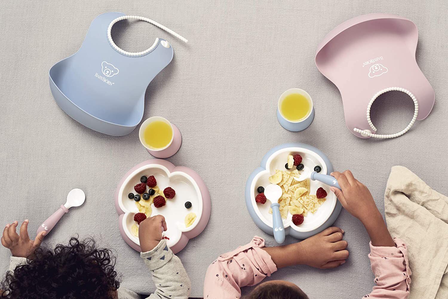 طقم ملاعق وشوك للأطفال من بيبي بيورن - 4قطع image number 3