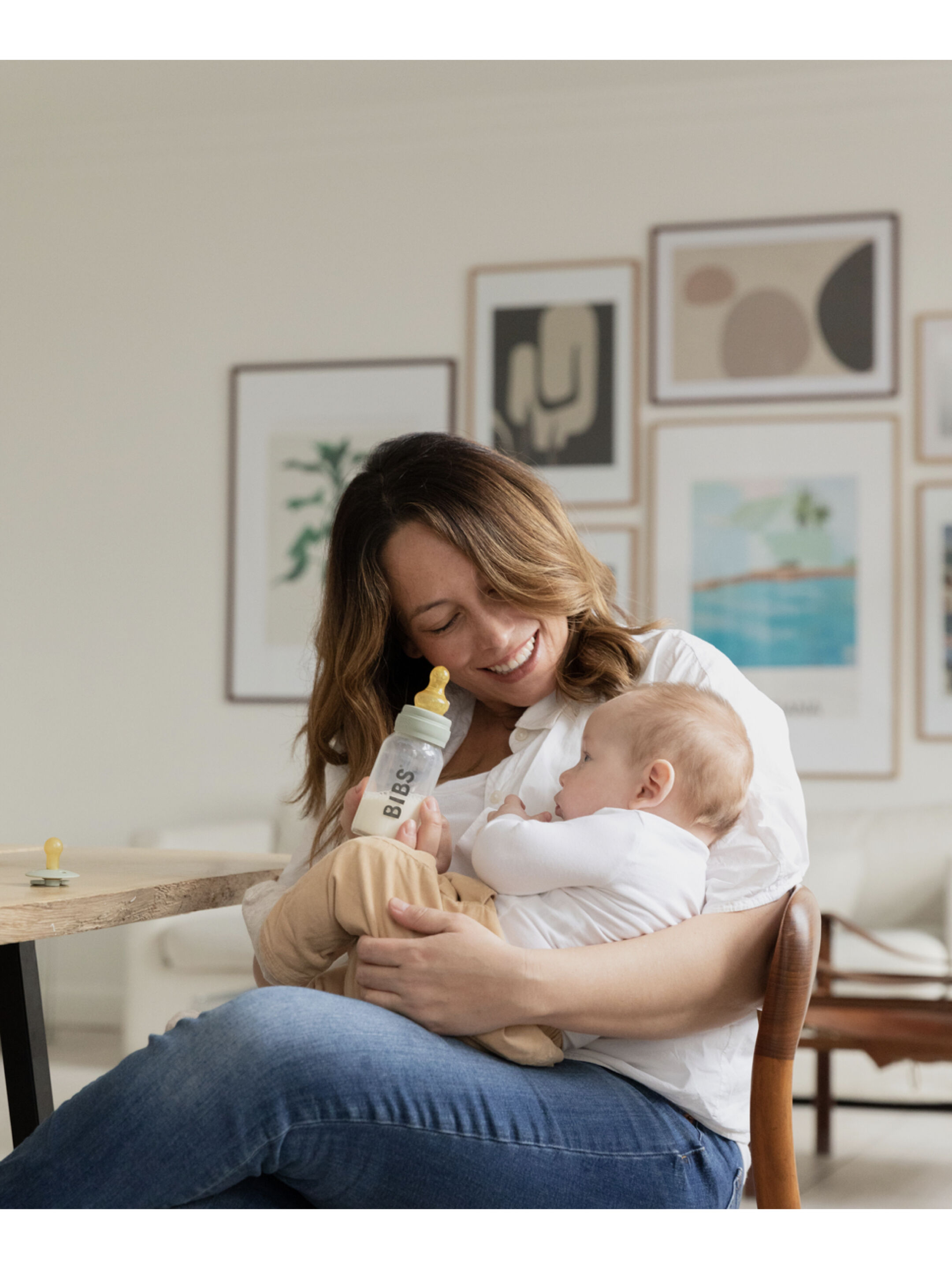 مجموعة حلمات زجاجات رضاعة بيبس سريعة التدفق - قطعتان image number 3