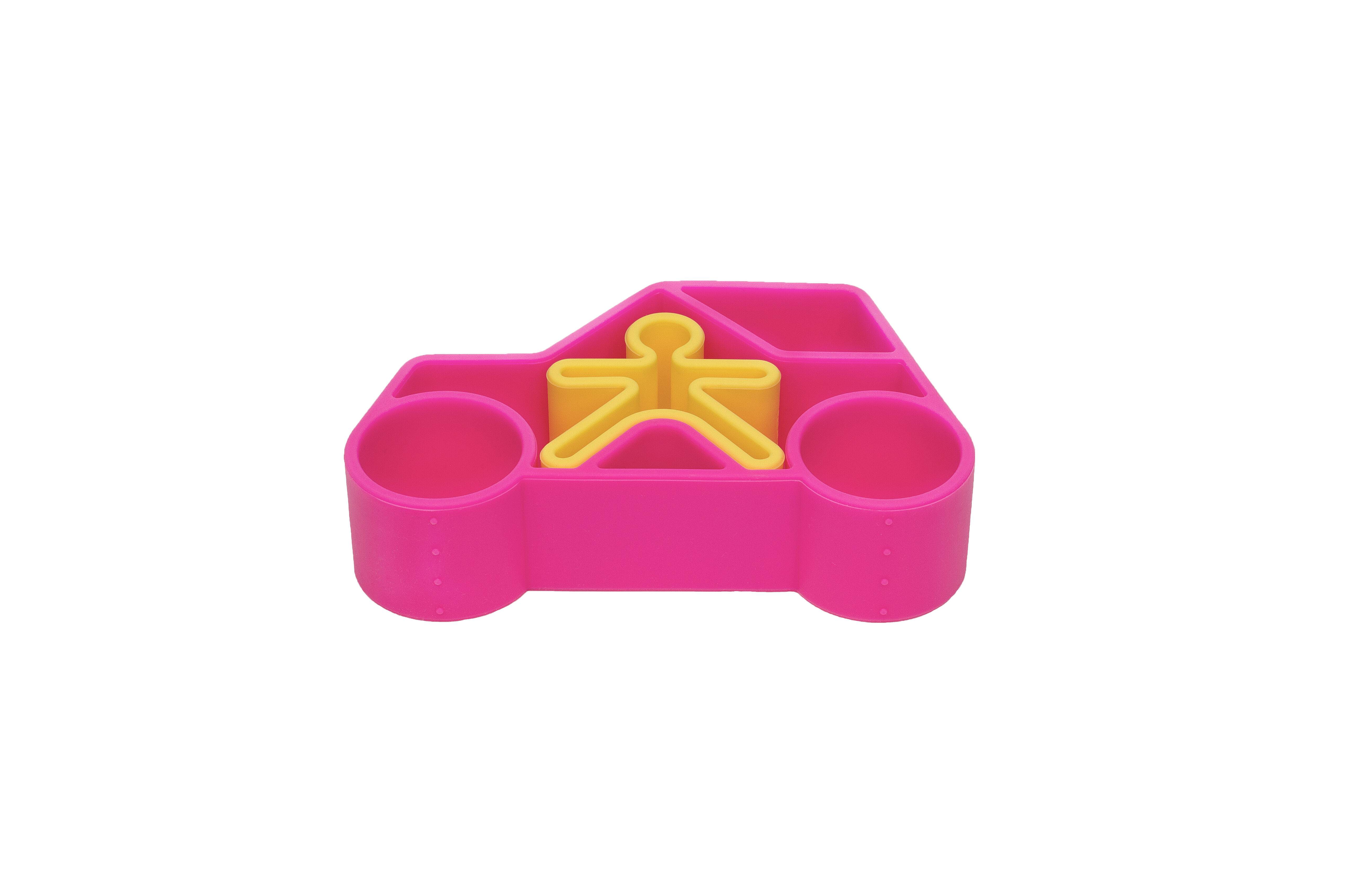 لعبة بتصميم سيارة بلون وردي فاقع من دينا image number 2