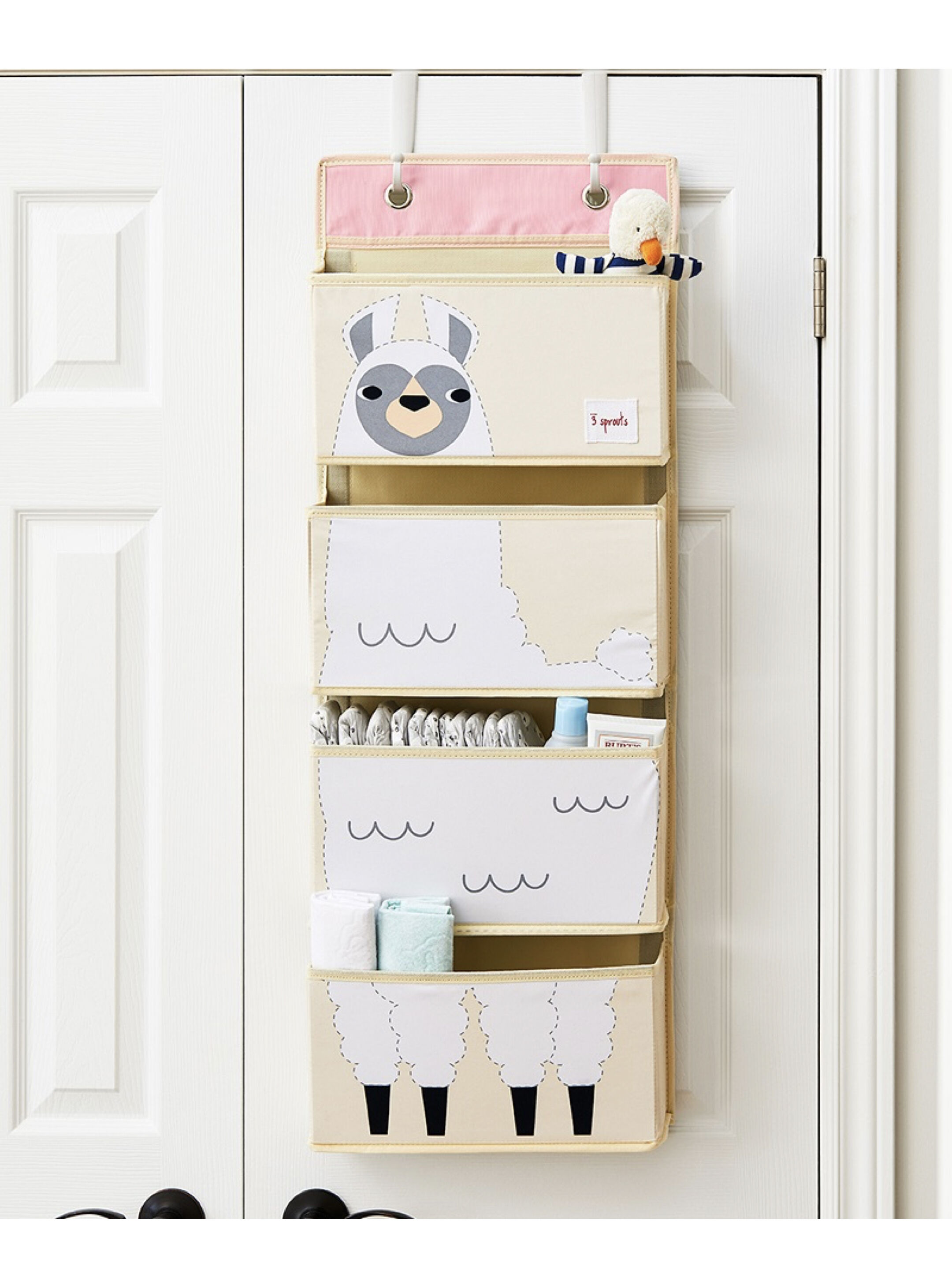 منظم جداري معلق من 3 سبراوتس - تصميم لاما image number 4