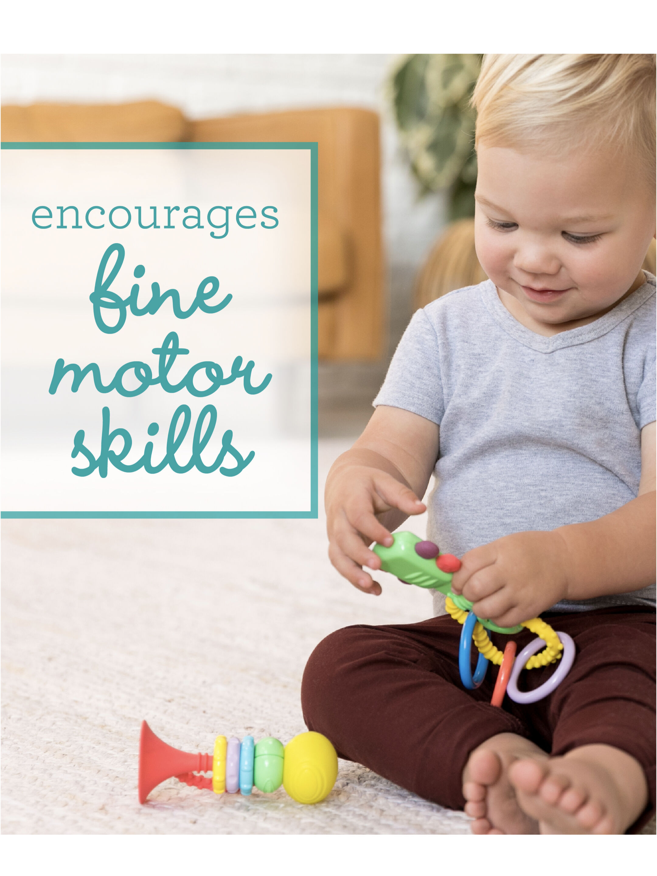 لعبة البوق الموسيقي الأول لطفلك من إنفانتينو image number 2