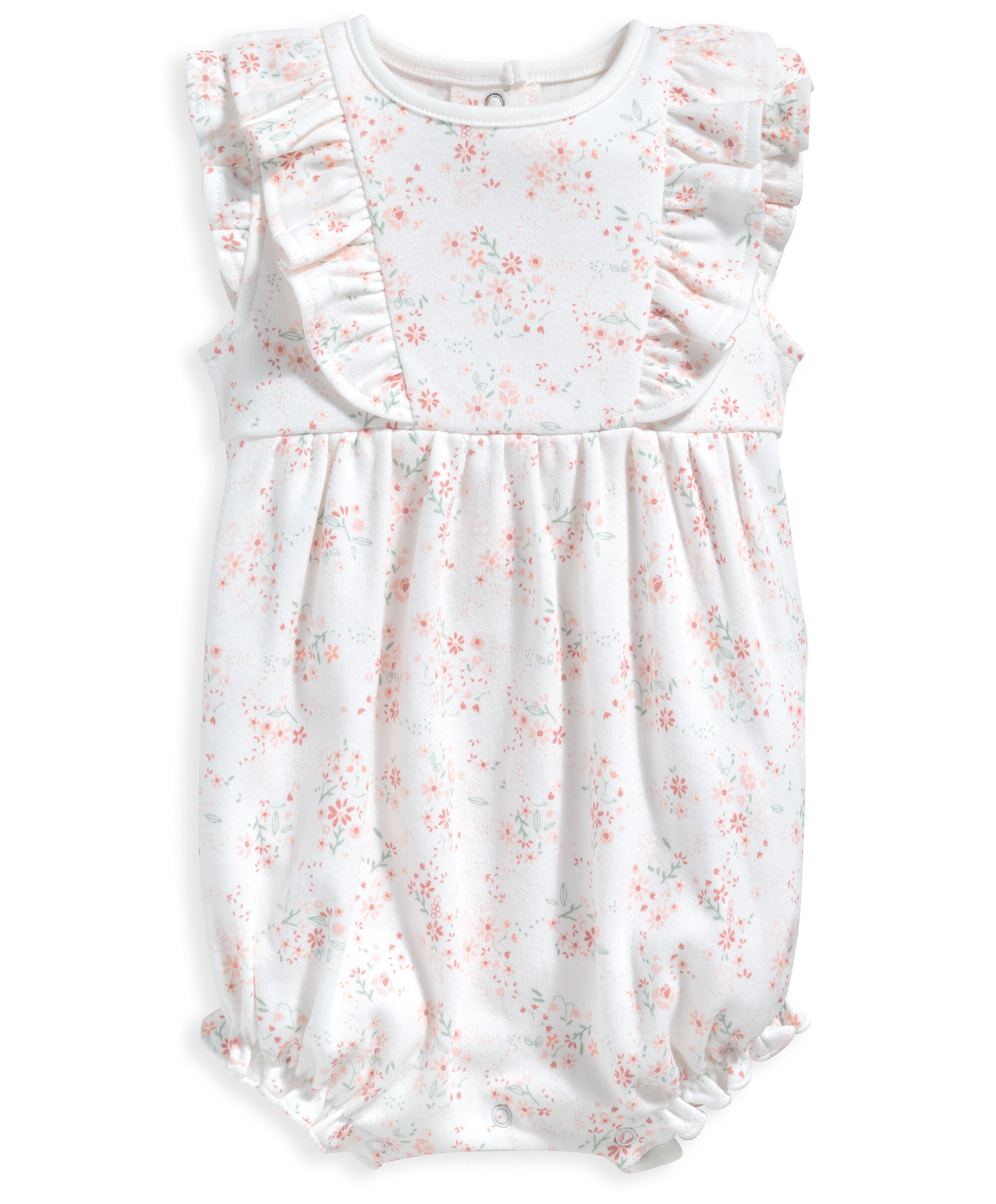 رومبر قصير بنقشة زهور image number 1