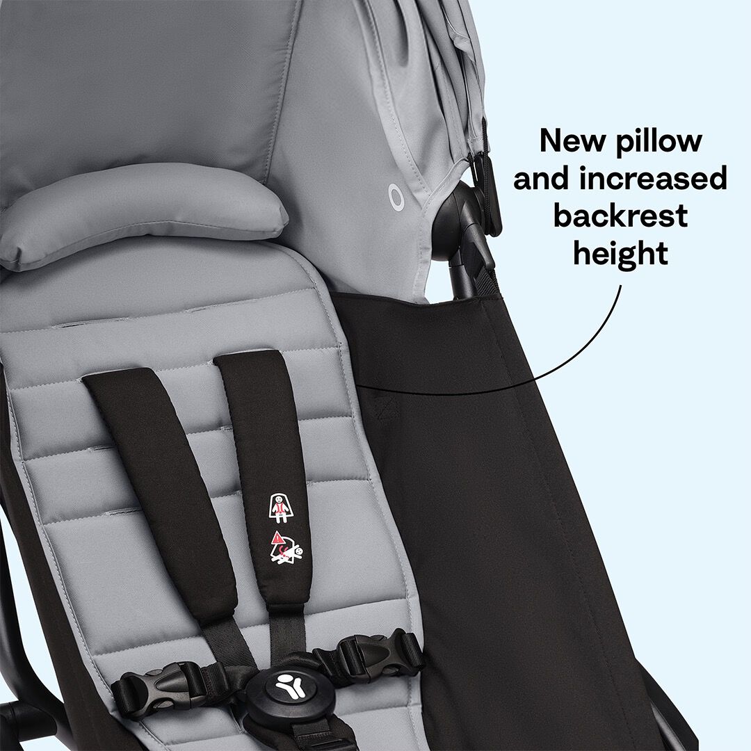 مجموعة مقعد عربة أطفال يويو لعمر 6 شهور فأكثر من ستوك - بيج image number 2