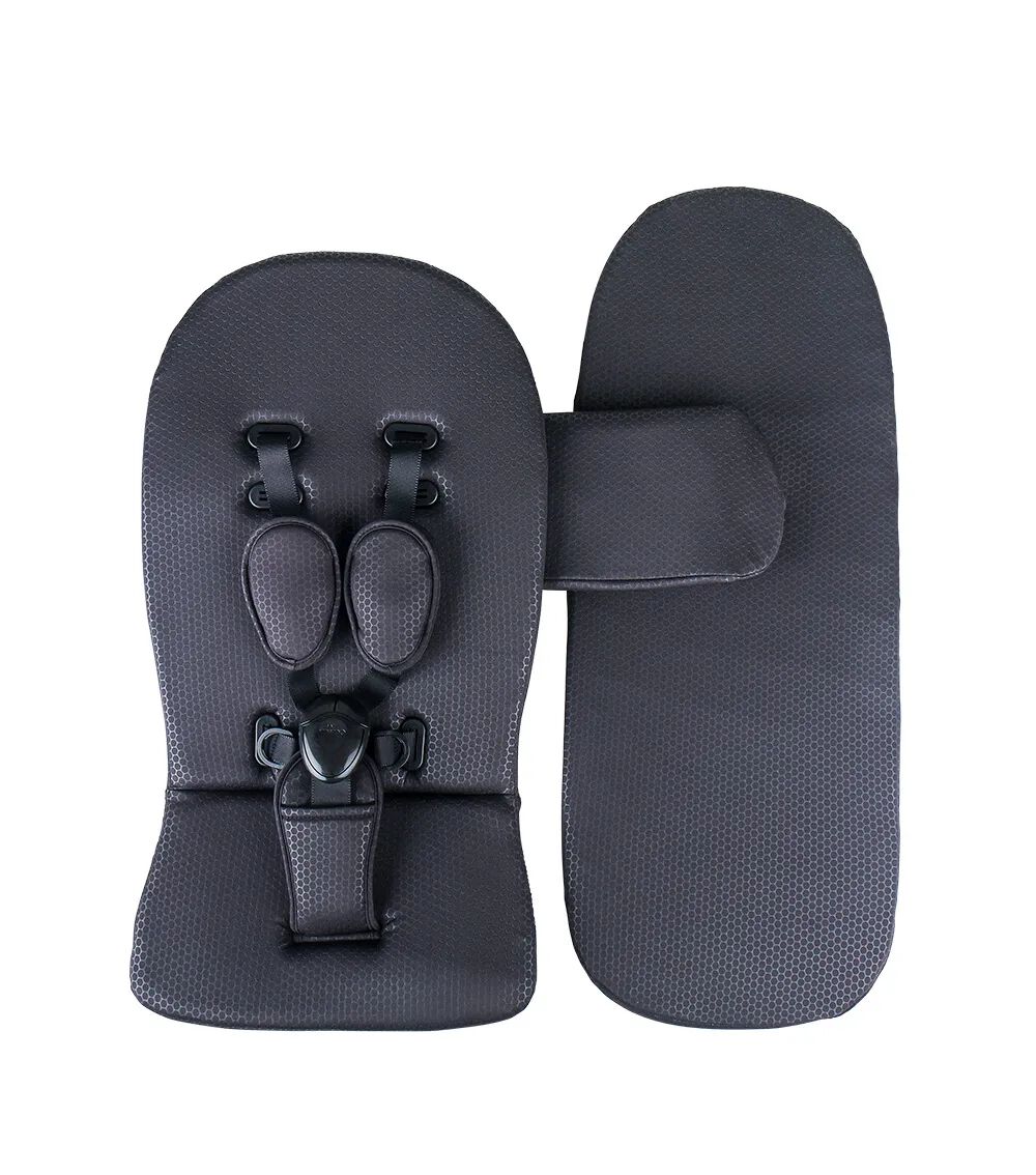 مجموعة مقعد عربة أطفال ميما زاري لحديثي الولادة - أسود image number 1