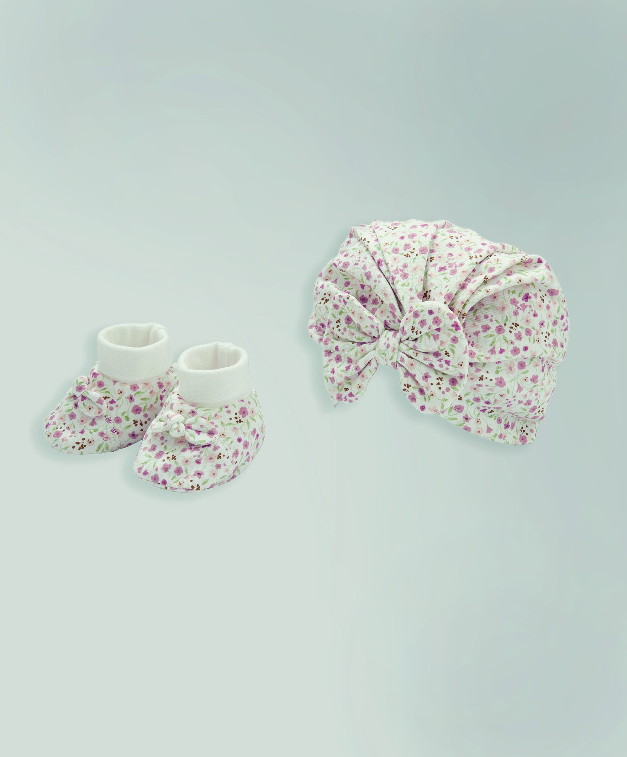 طقم قبعة وجورب بوت - قطعتان image number 1