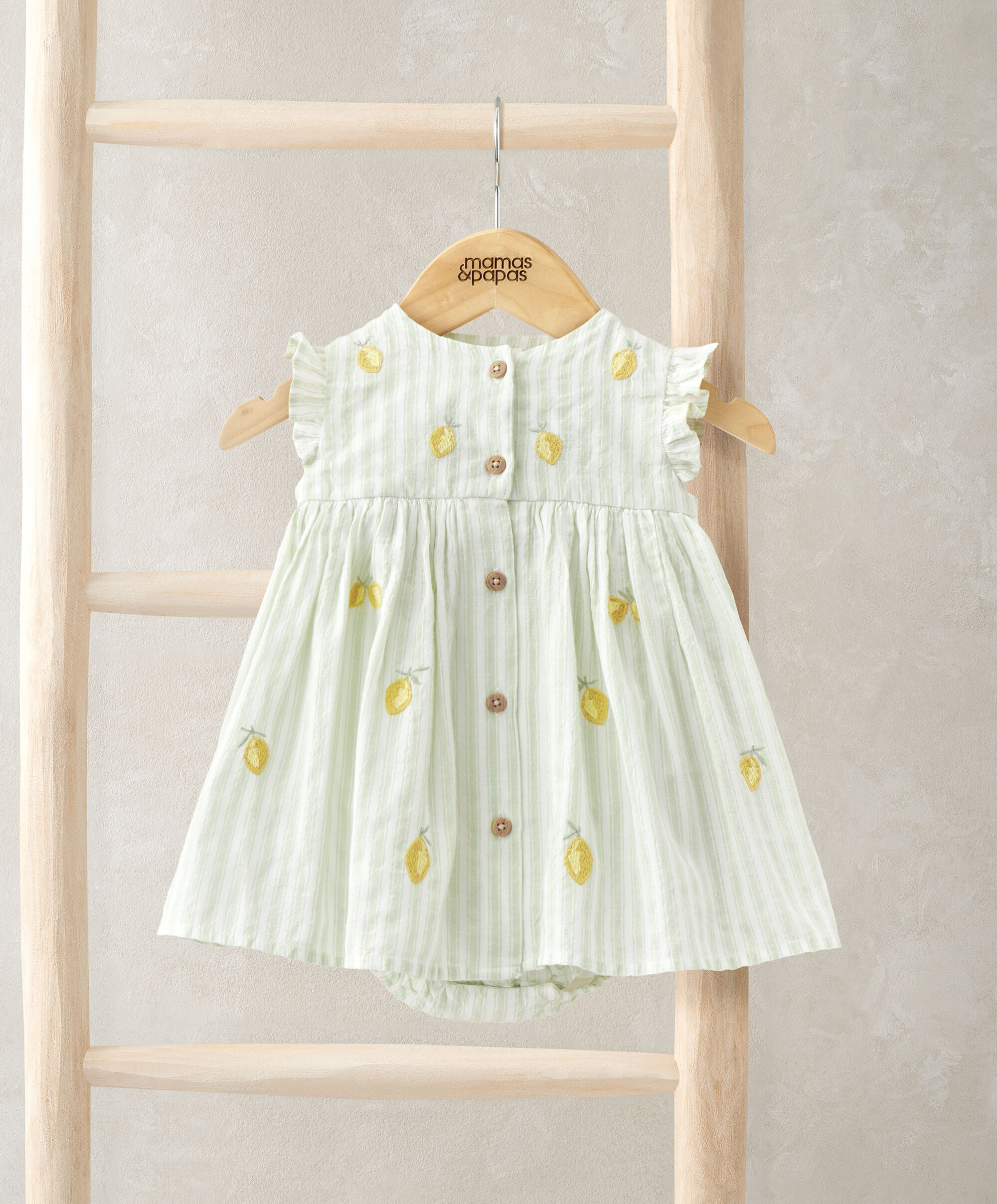 فستان بتصميم مخطط image number 1