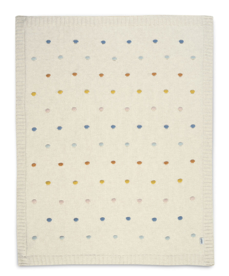 بطانية منسوجة بكرات - ألوان متعددة image number 3