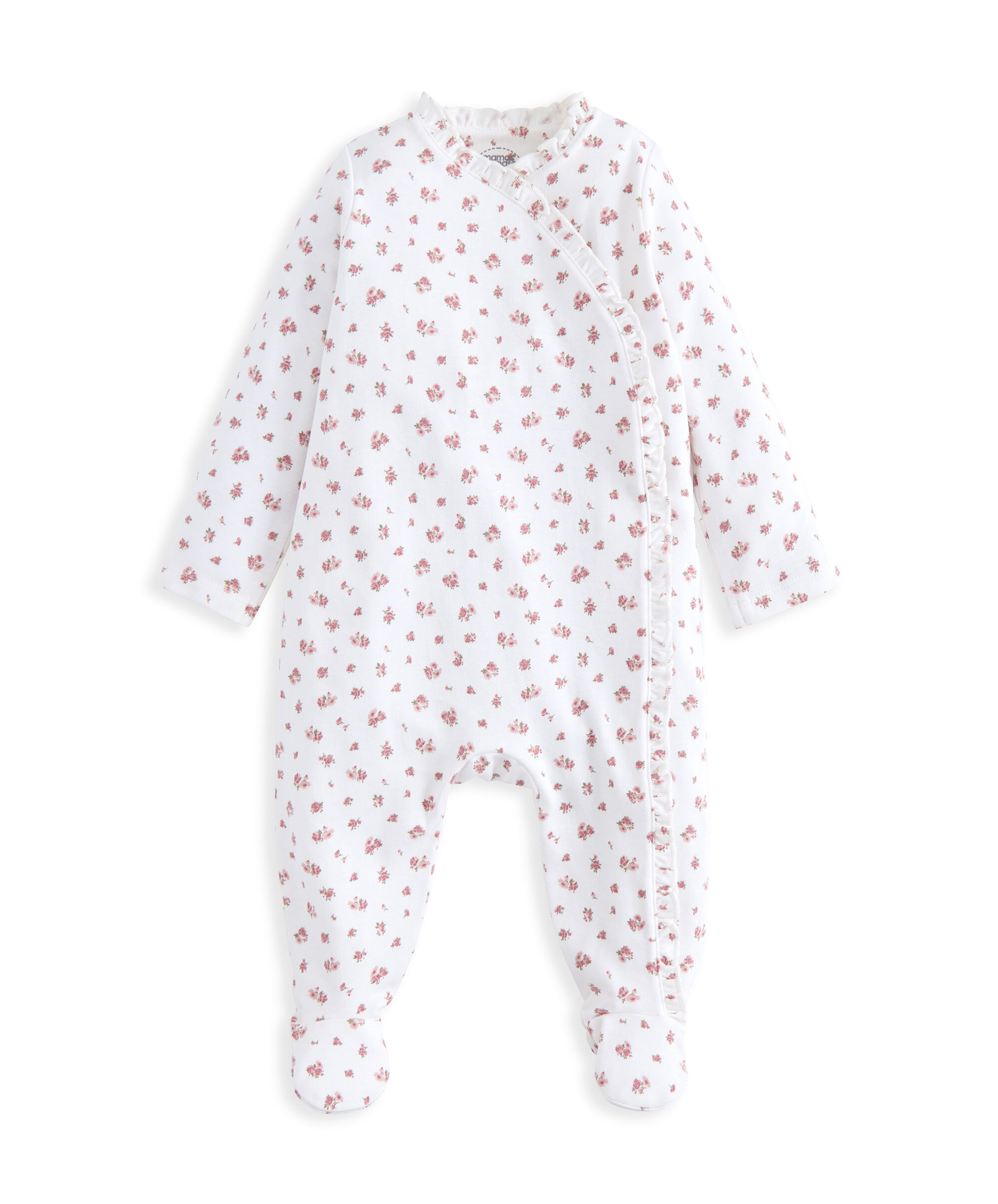 لباس الكل في واحد بتصميم ملفوف بكشكش image number 2