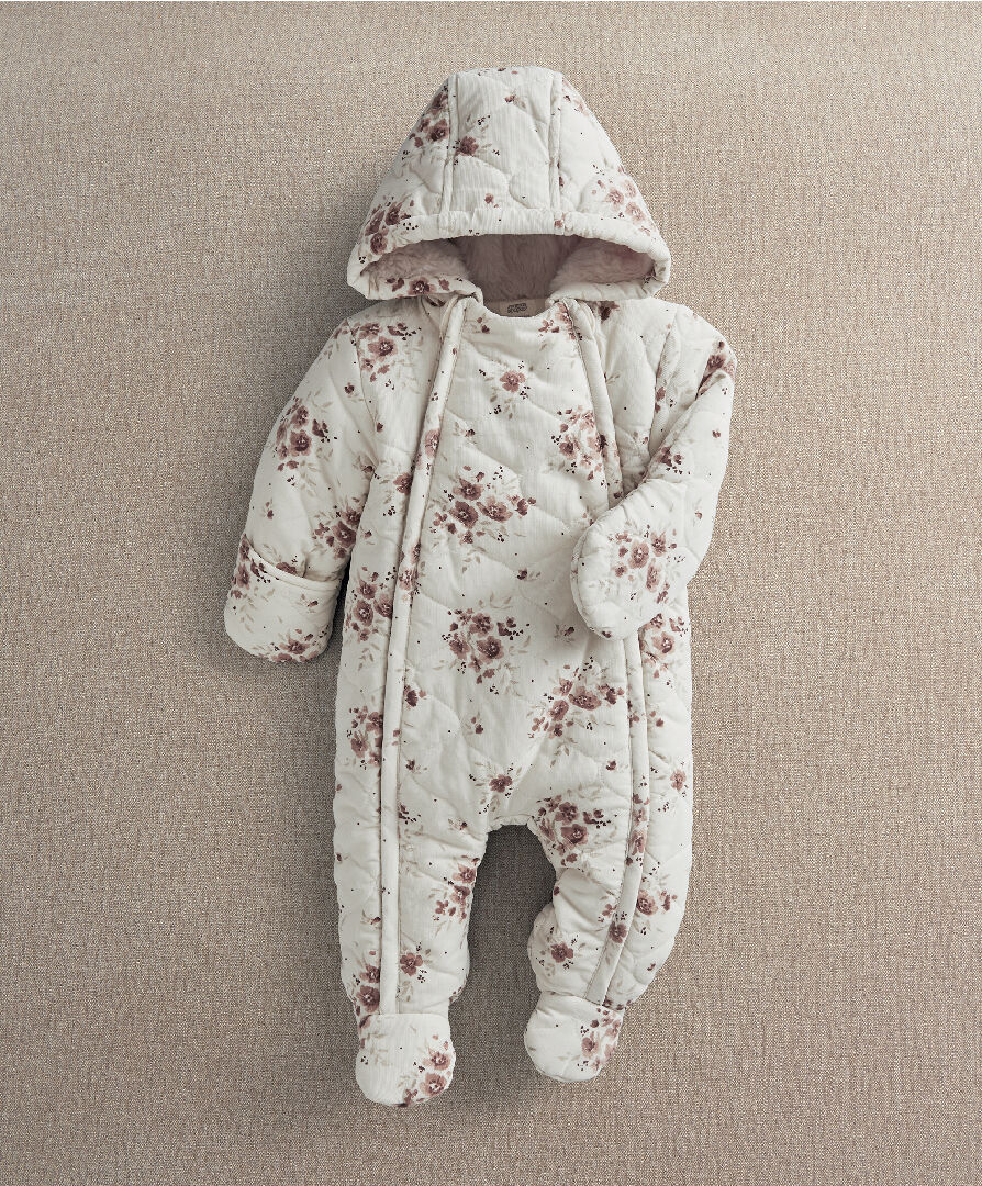 Ditsy Print Pramsuit