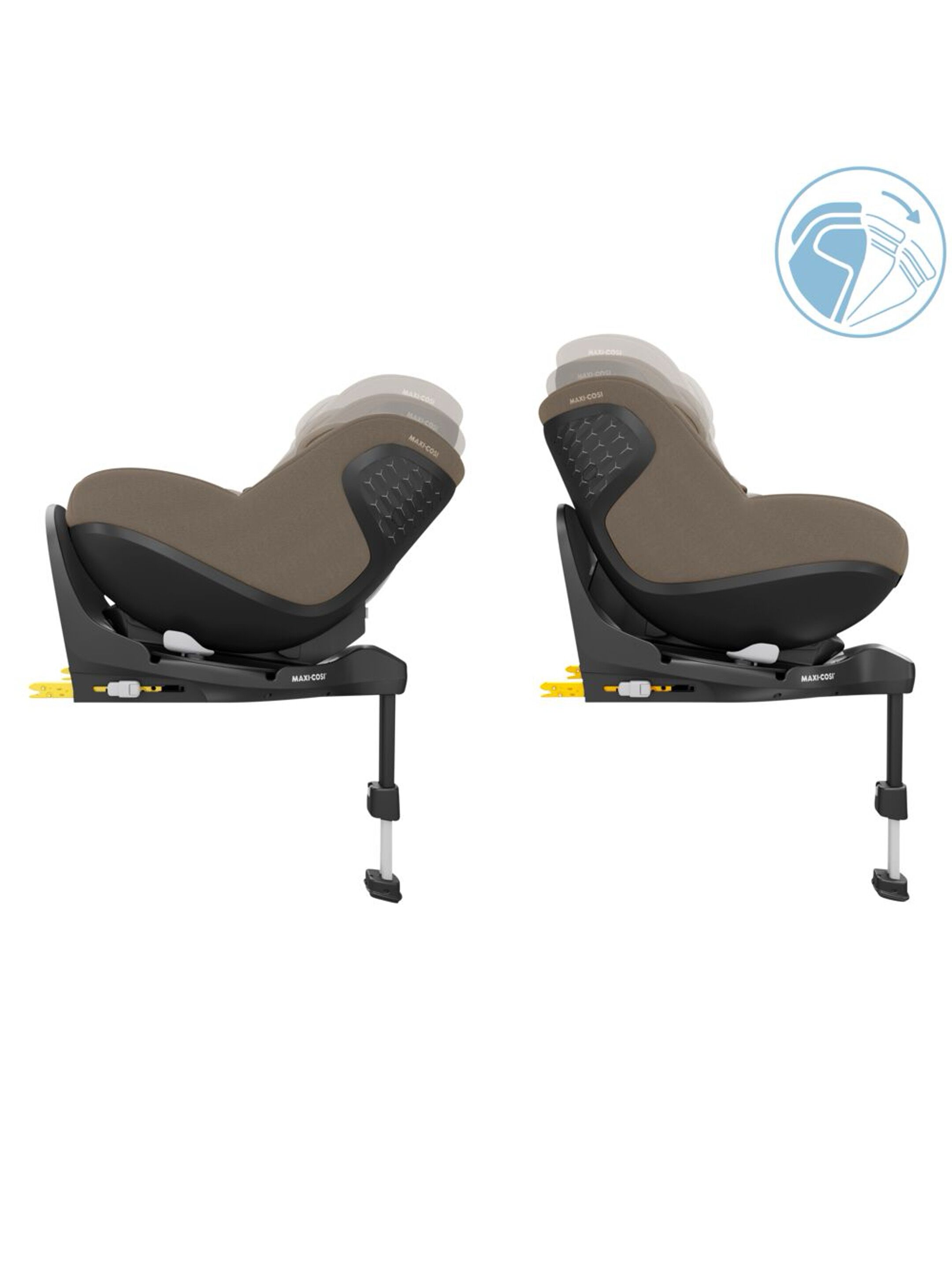 Maxi-Cosi Pearl 360 Pro Toddler Car Seat - Authentic Truffle image number 4