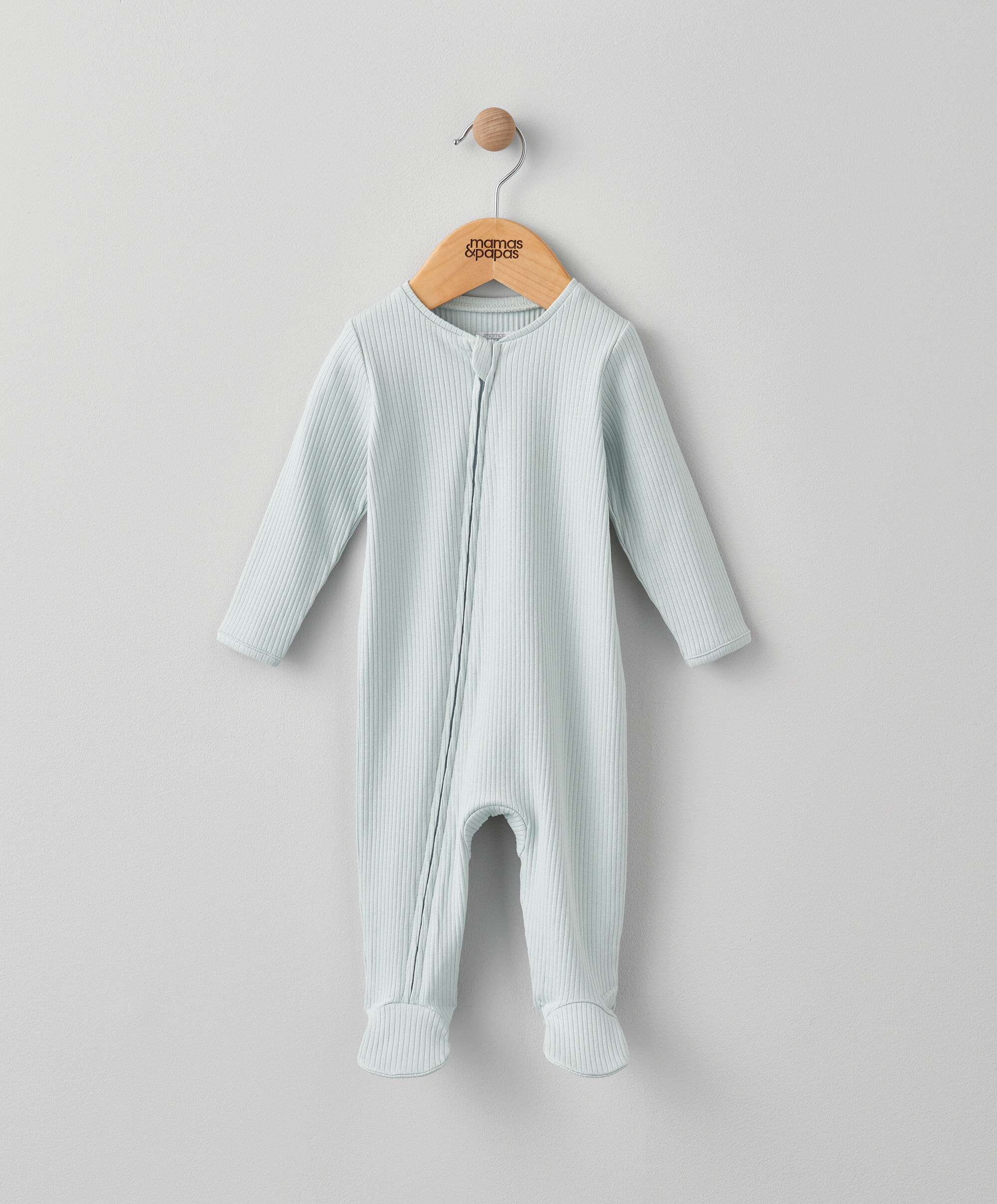 لباس الكل في واحد مضلع بسحّاب - أزرق image number 1