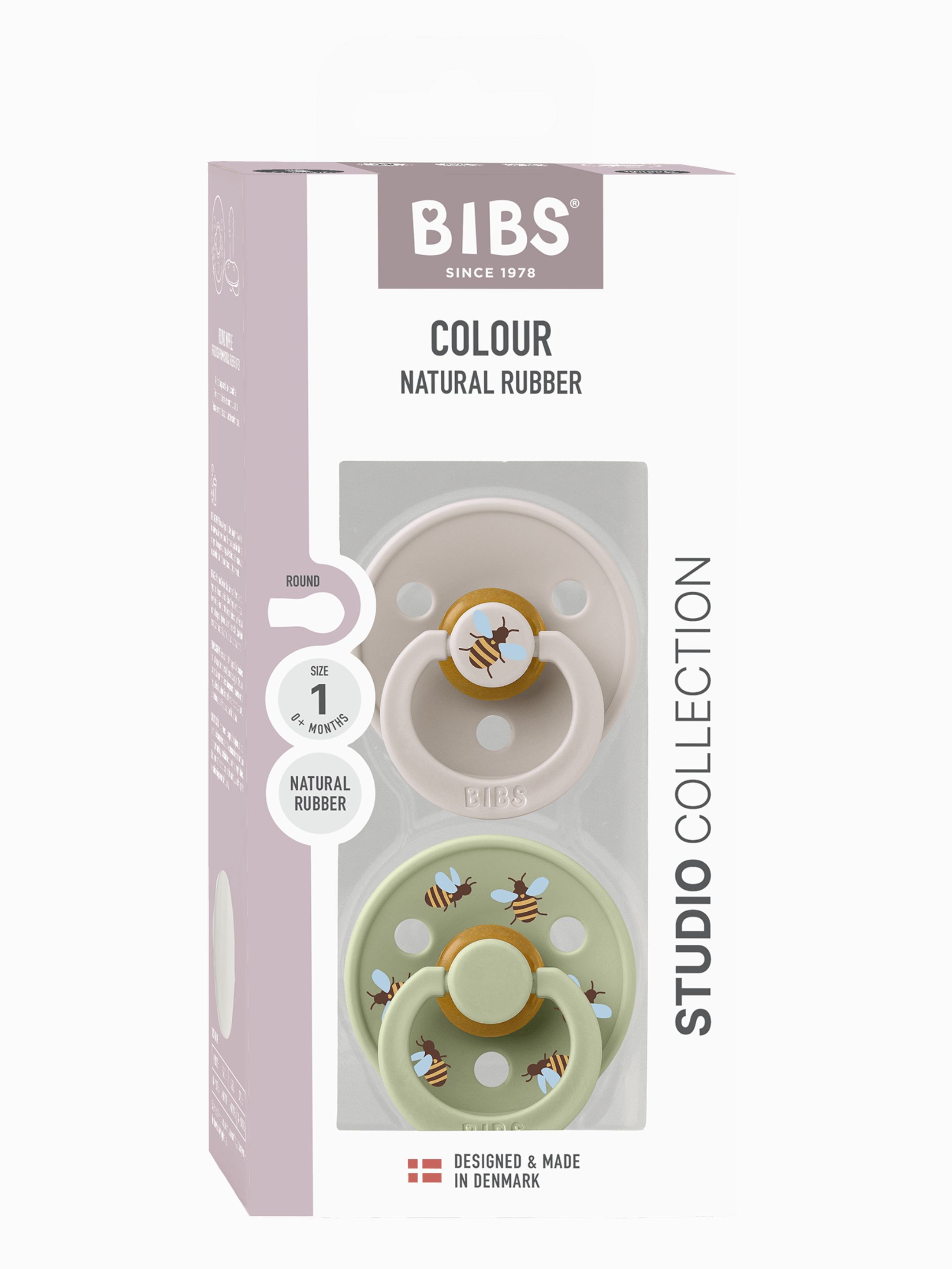 لهاية بيبس ستوديو باسيفير كولور لاتكس بامبل بي ماشروم ميكس عبوة من 2 &ndash; مقاس 1 image number 7