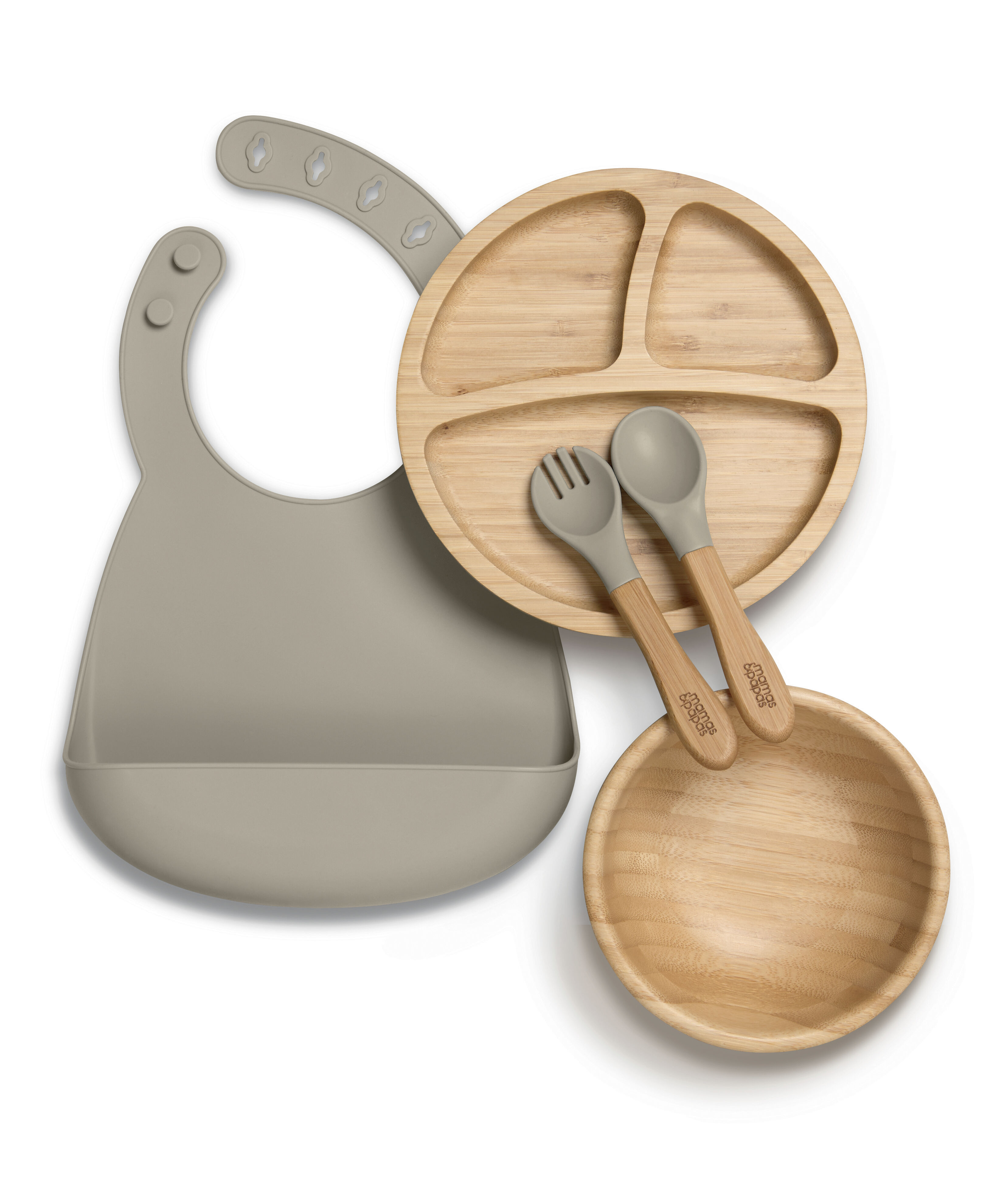 مجموعة أدوات طعام بامبو - ترافل image number 2