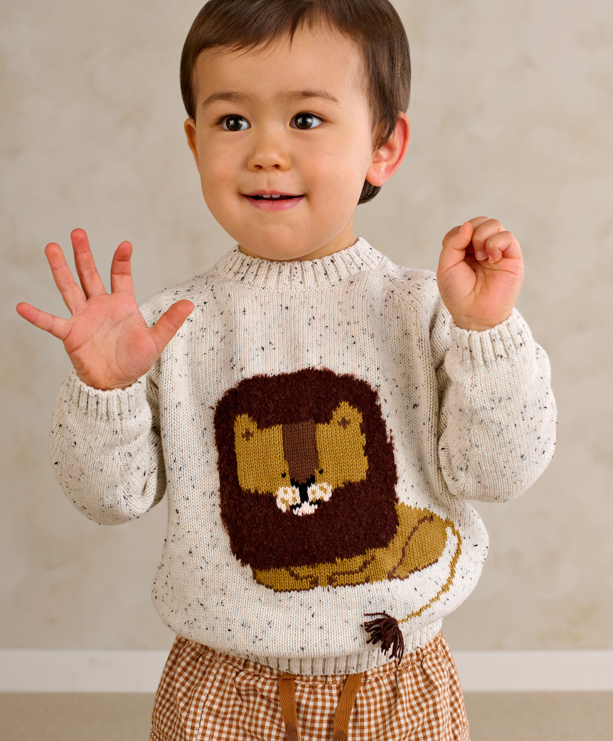 Lion Knit Jumper