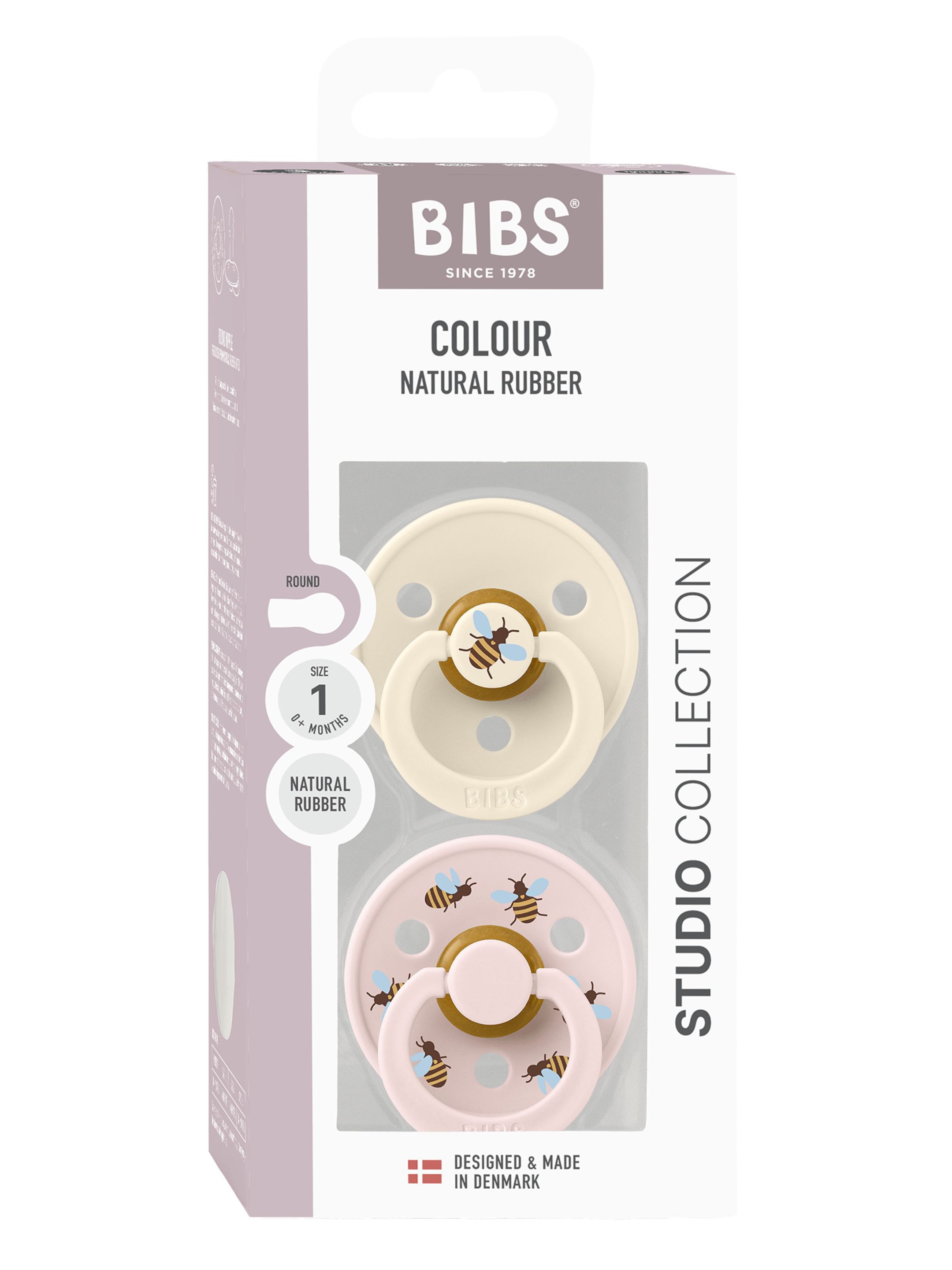 لهاية بيبس ستوديو باسيفير كولور لاتكس بامبل بي إيفوري ميكس عبوة من 2 &ndash; مقاس 1 image number 5