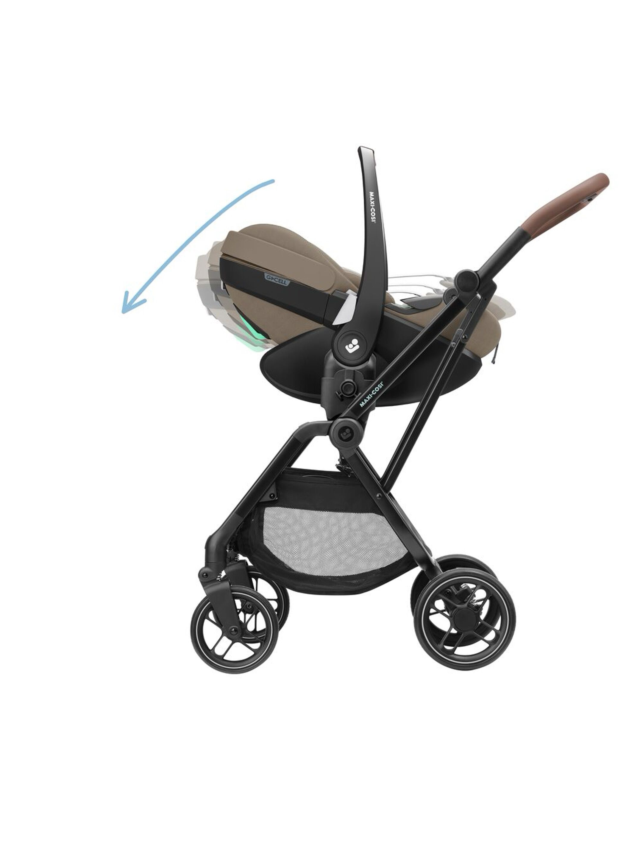 Maxi-Cosi Pebble 360 Pro&sup2; Infant Car Seat - Twillic Truffle image number 7